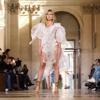 Heidi Klum bei Vivienne Westwood