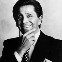 Valentino Garavani: Portrait in schwarz-weiß