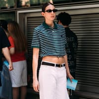 Gestreiftes Poloshirt Gestreiftes Poloshirt