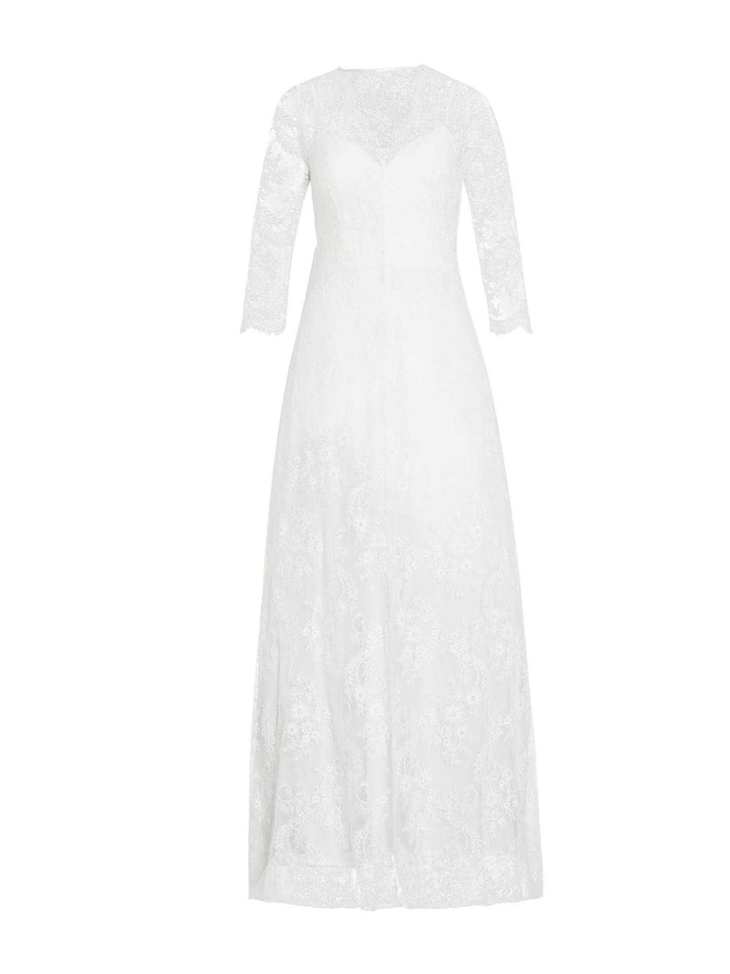 Hochzeitskleid weiß Spitze