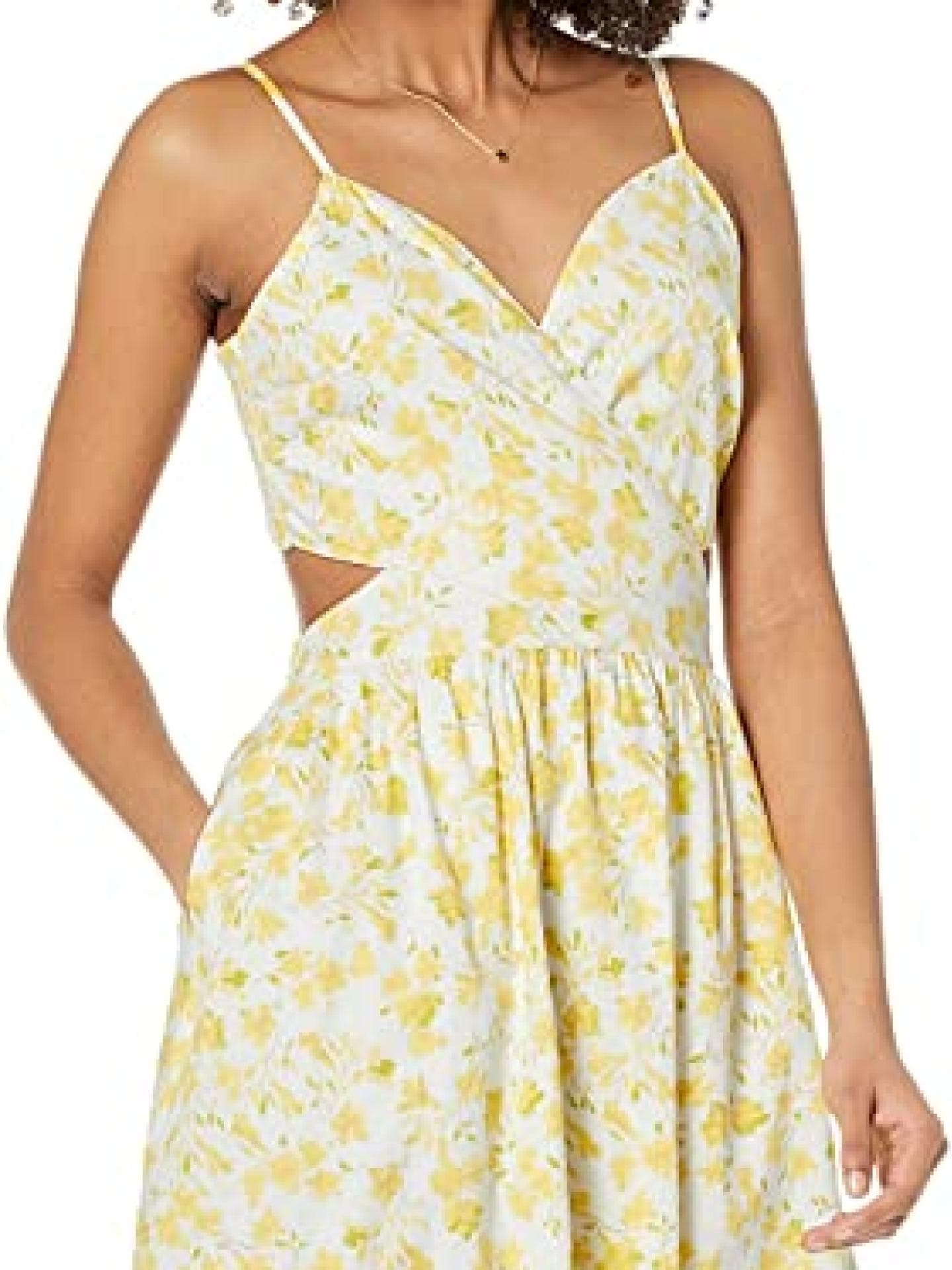 Blumenmuster Kleid The Drop