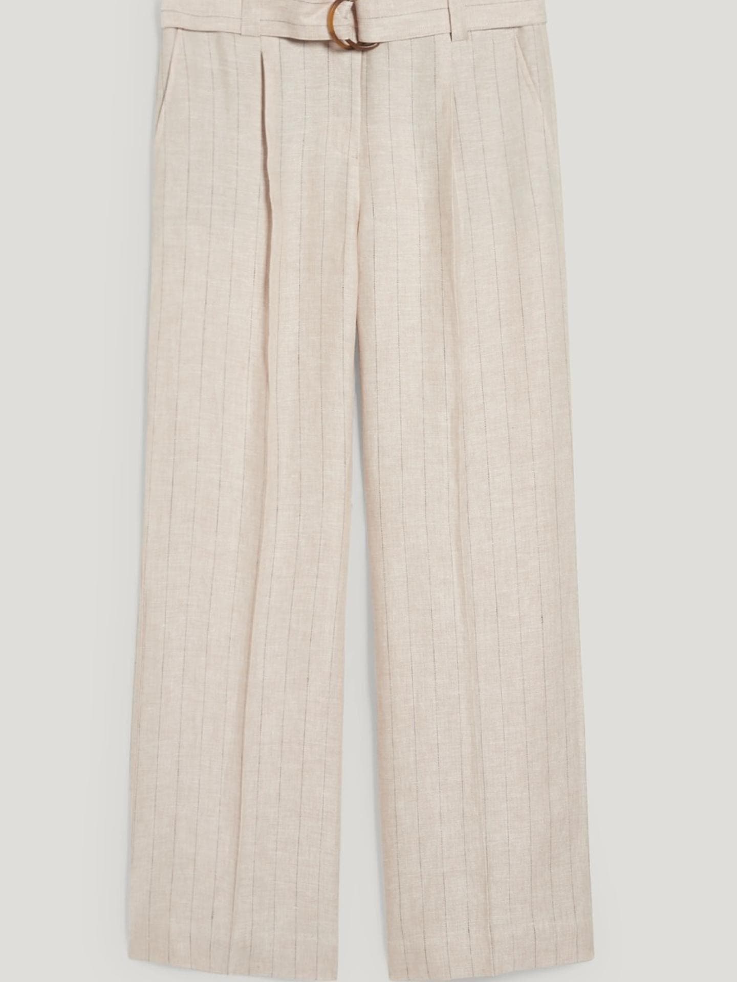 C&A beige Leinenhose