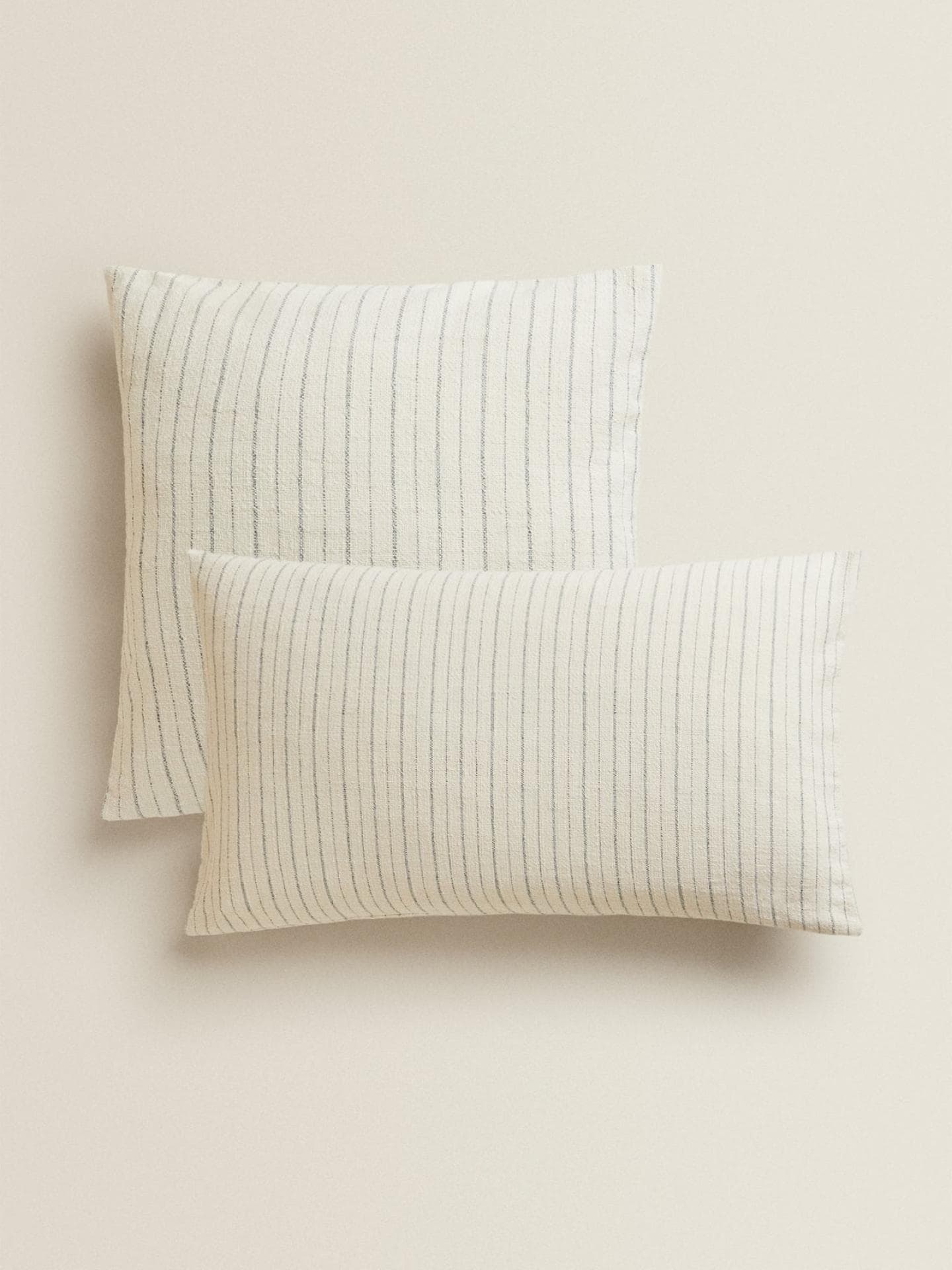 Kissen gestreift blau weiß Zara Home