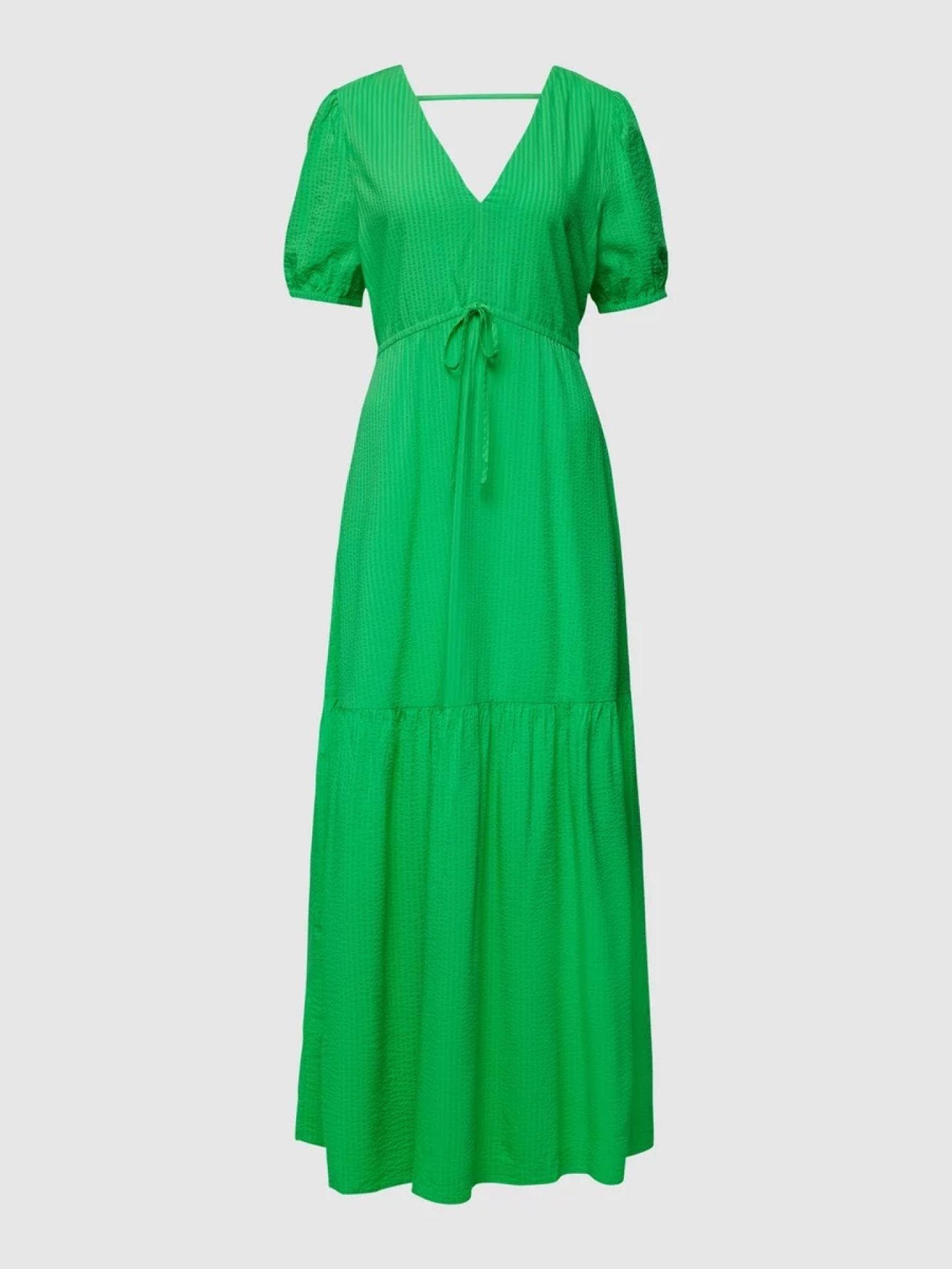 Mango Midikleid mit V-Ausschnitt