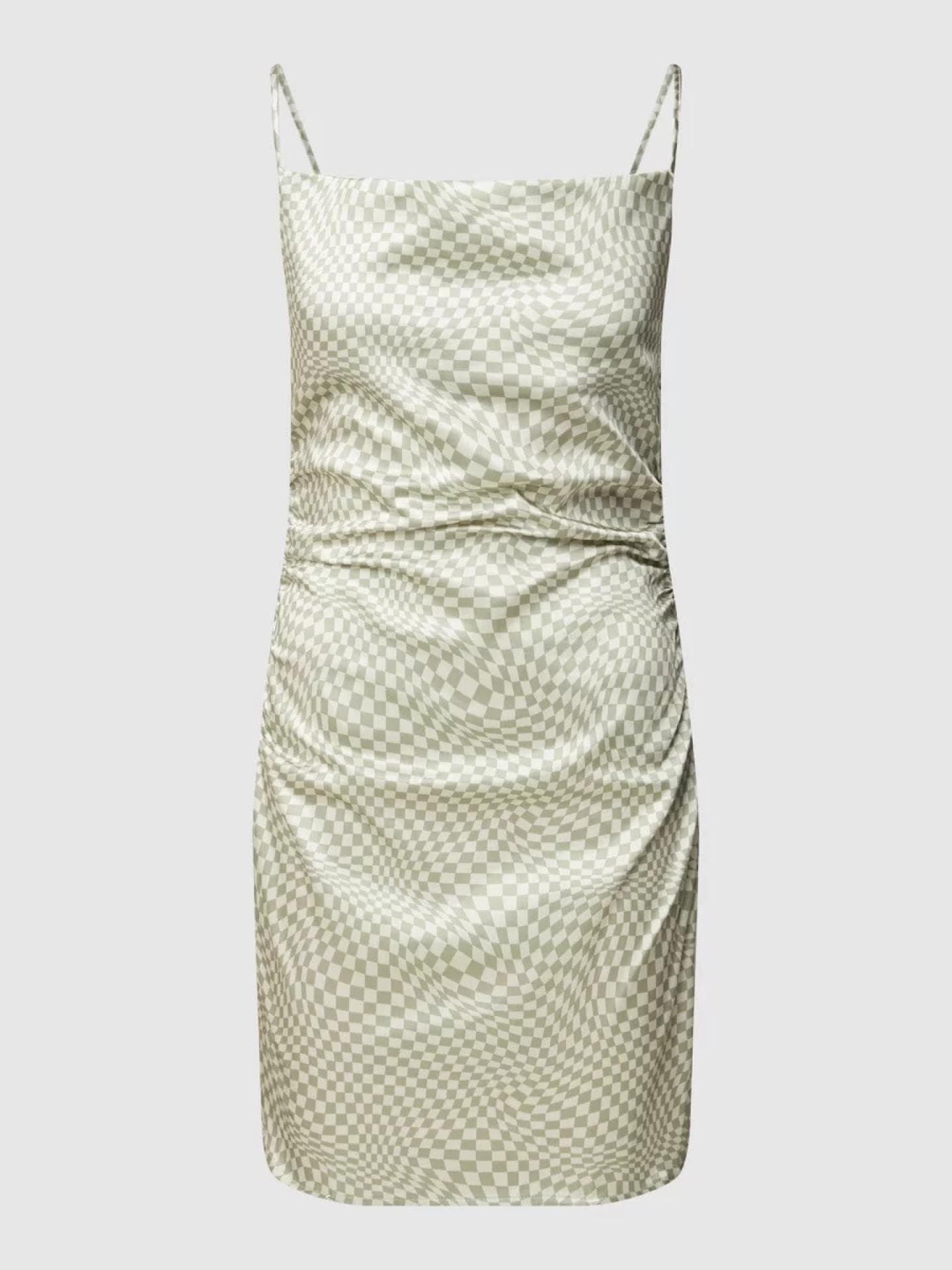 NA-KD Minikleid mit Allover-Muster