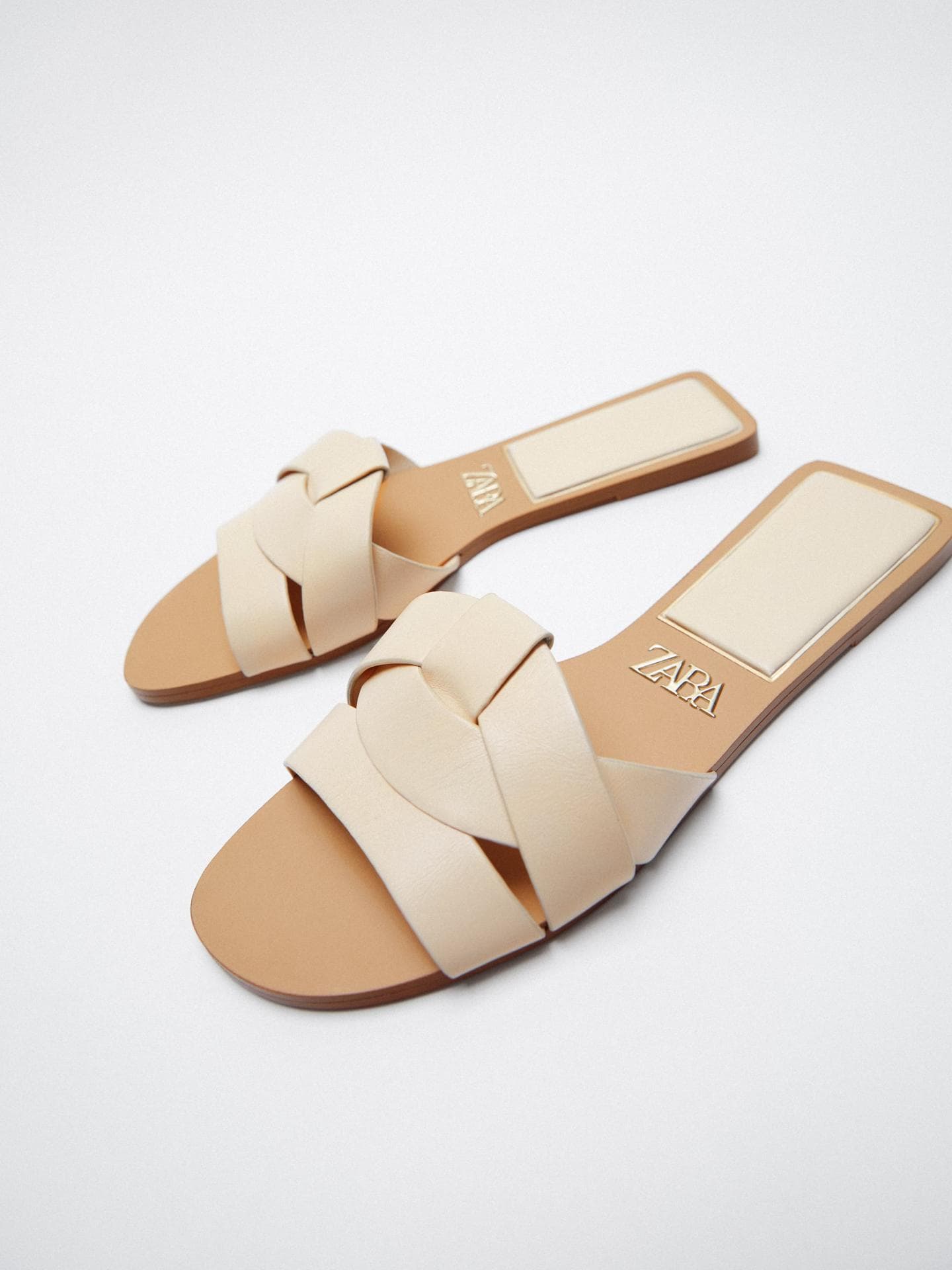 Zara Sandale beige