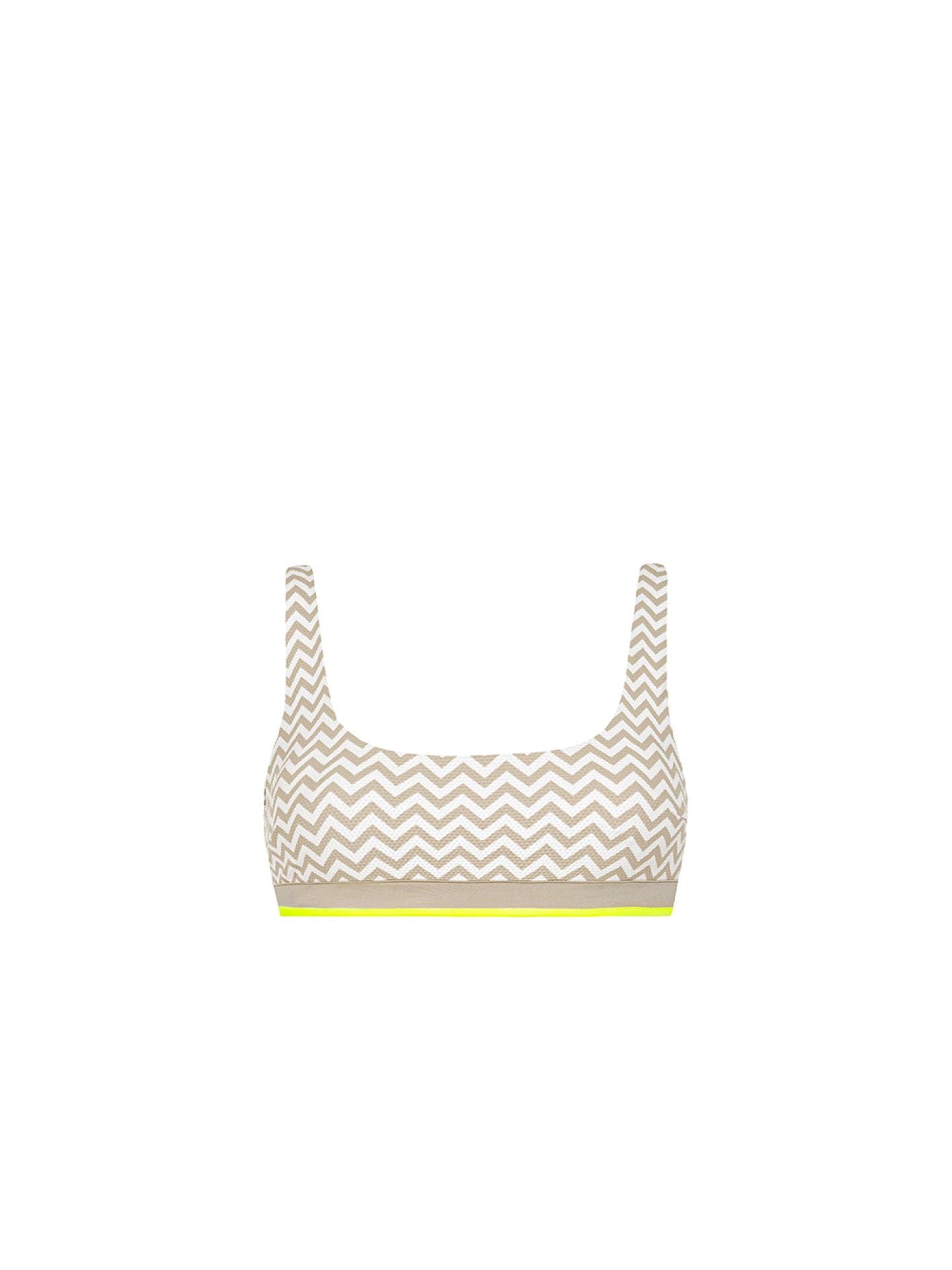 sportliches Bikini-Oberteil mit Muster von Nakari & Lui