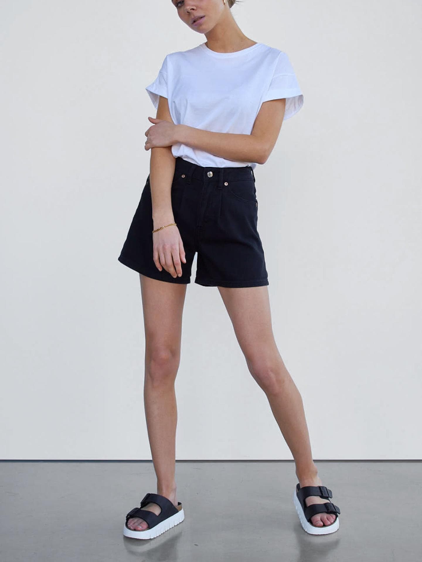 Stylestore HIGHW DENIM SHORTS