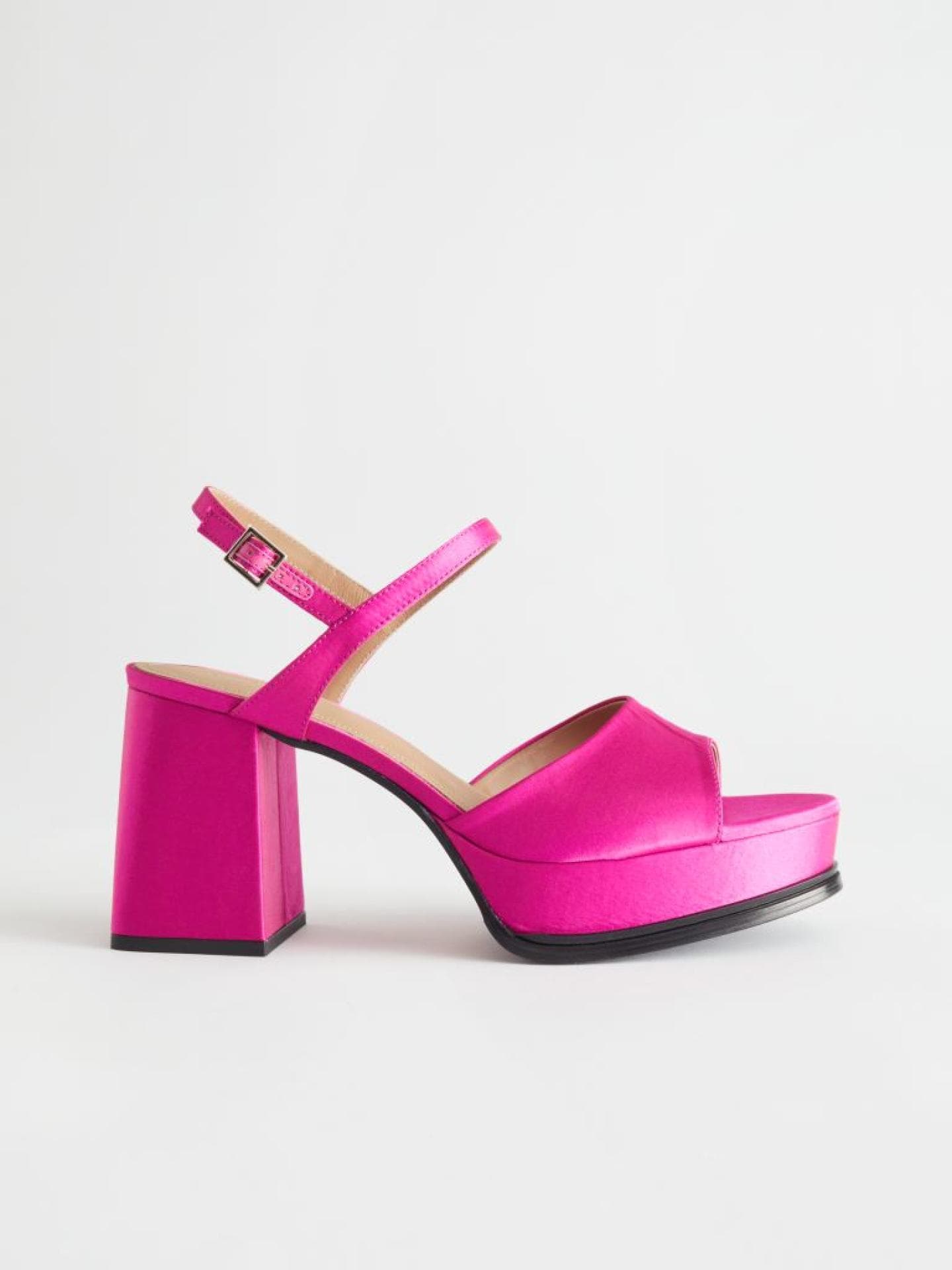 & Other Stories Plateausandalen mit ausgestelltem Blockabsatz