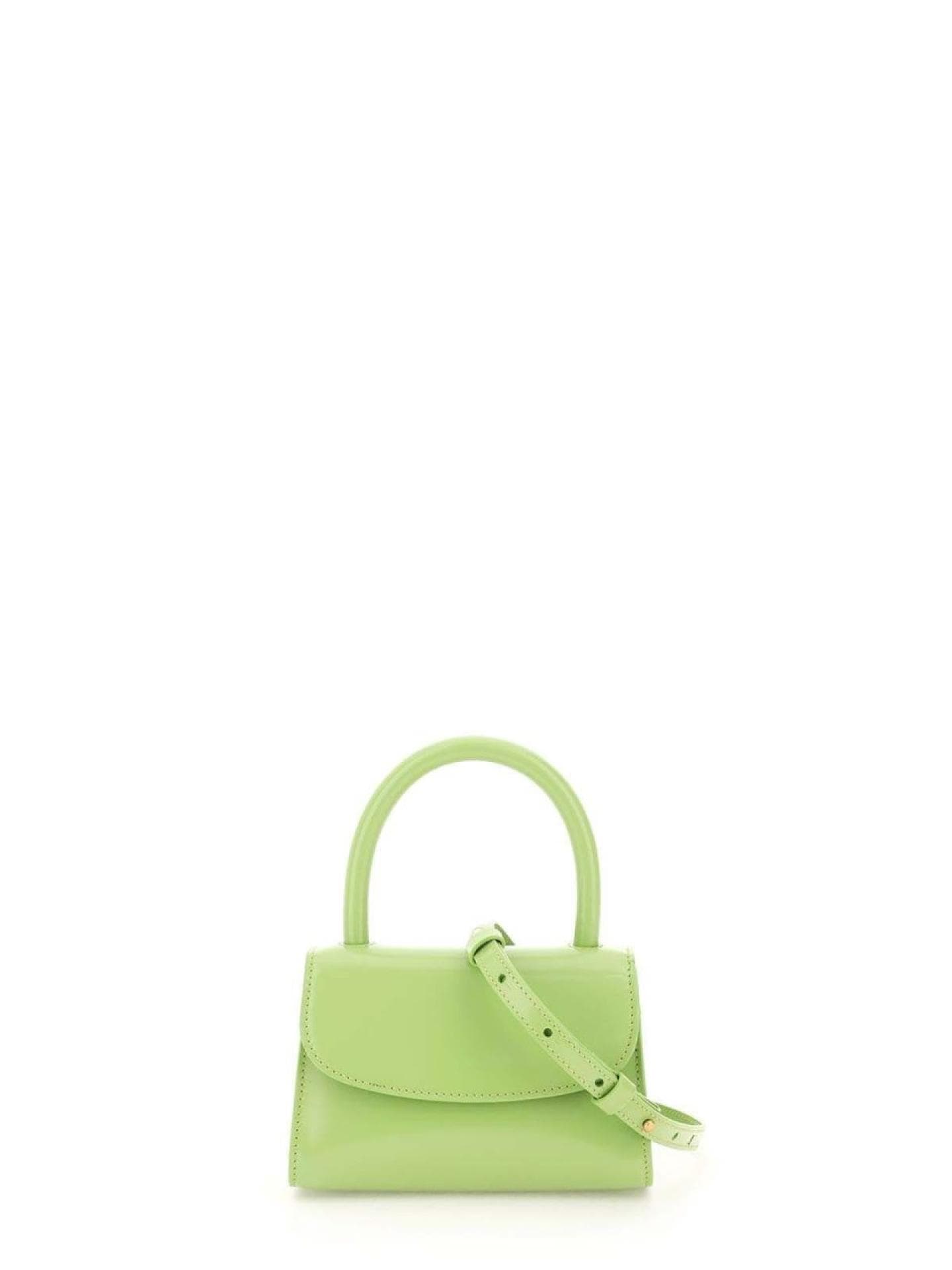 By Far Semi Patent Leather Mini Bag