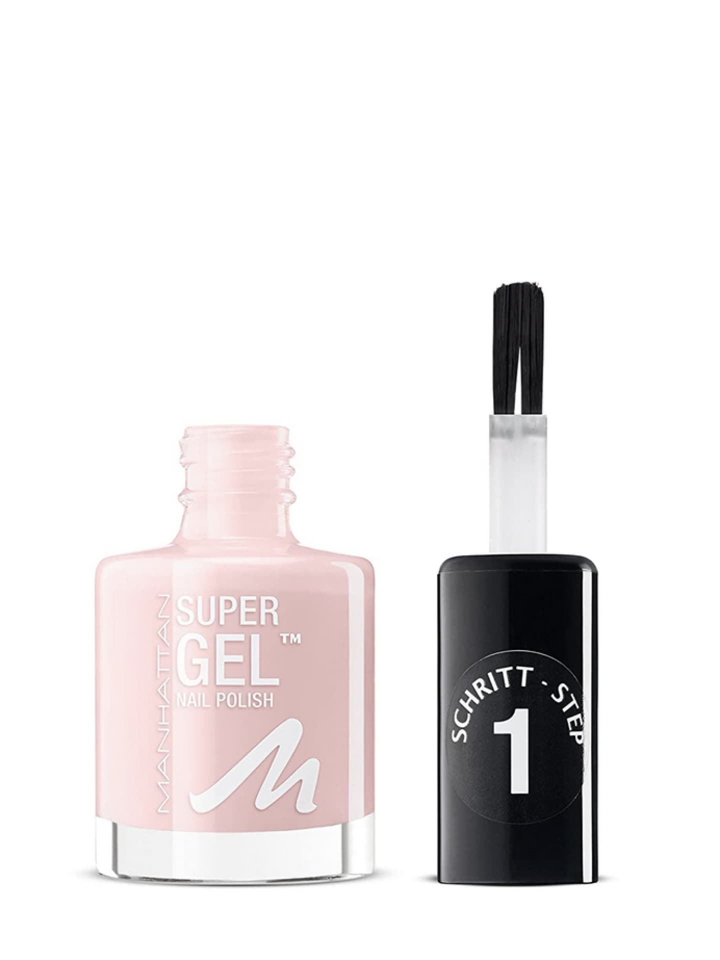 Manhattan Super Gel Nagellack – Gel Maniküre Effekt ganz ohne UV Licht – Rosa Nail Polish
