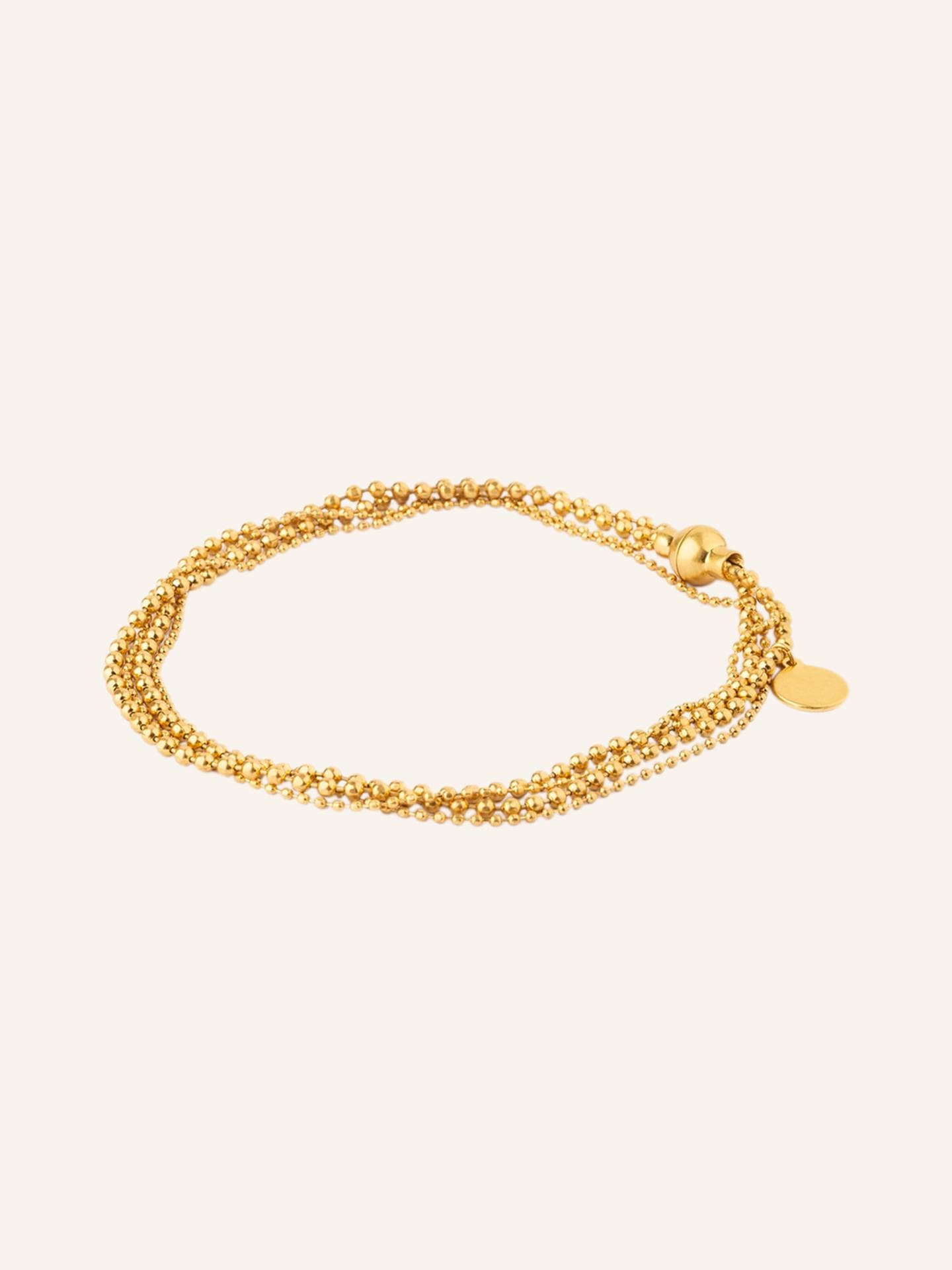 SENCE COPENHAGEN gold Armband HIPPIE