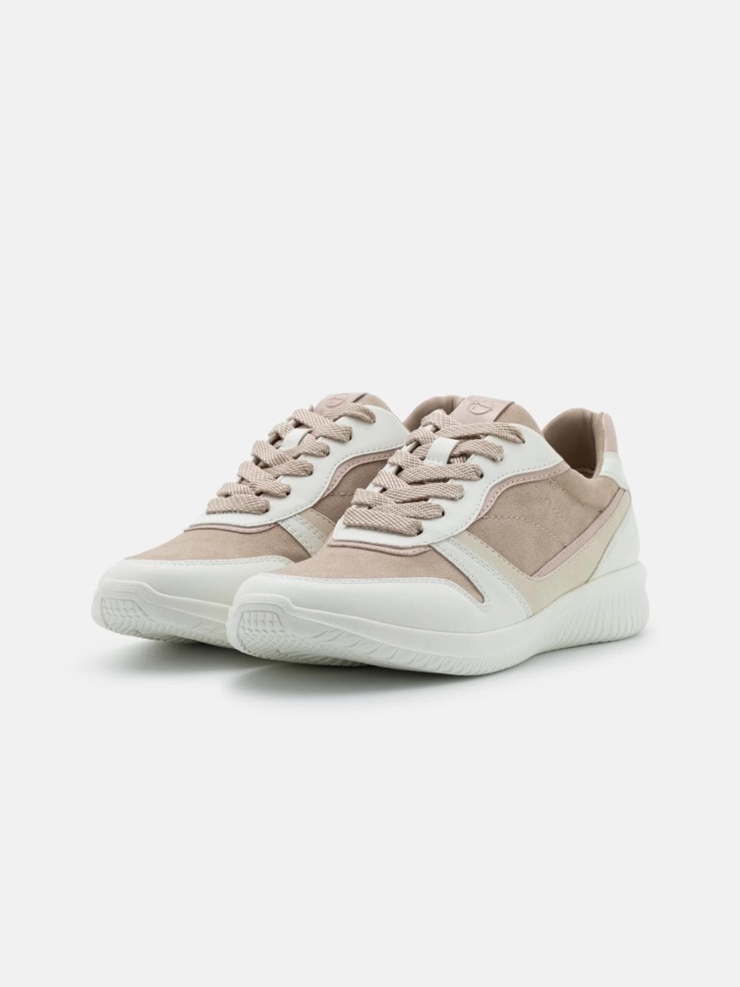 Tamaris Damen Sneaker pink weiß 