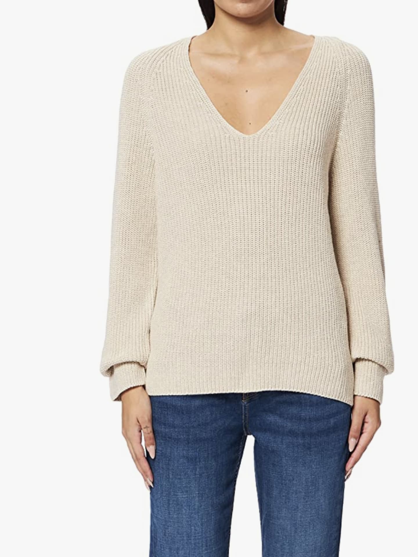 Marc O'Polo Damen Pullover beige