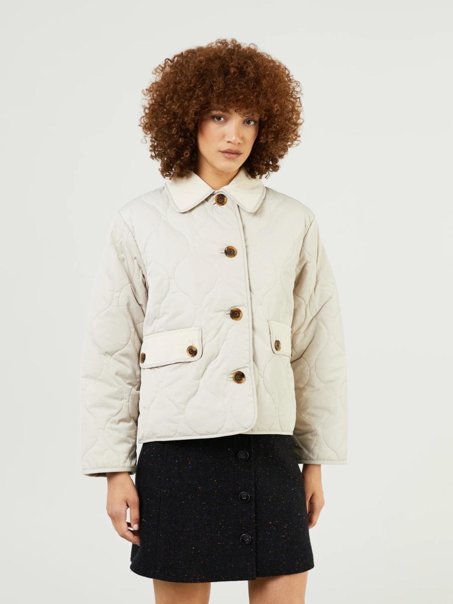 Steppjacke 'Bonnie' Crème Barbour by ALEXACHUNG Large