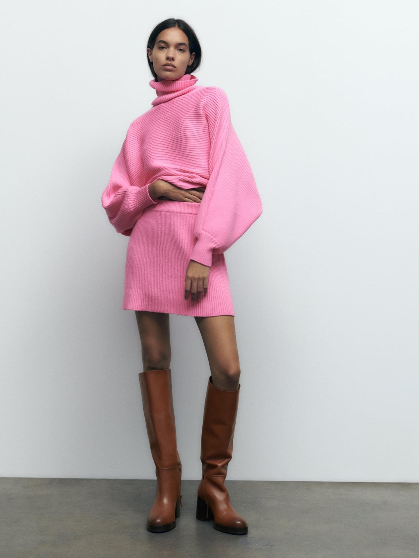Strickset Pink Rock Oberteil