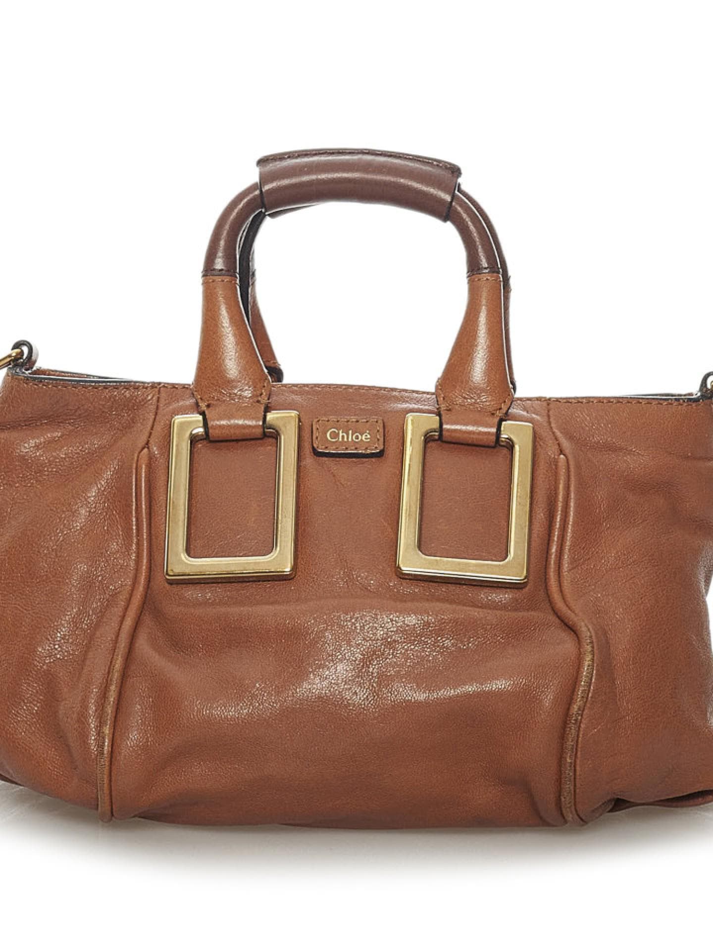 CHLOE Ethel Leather Satchel 