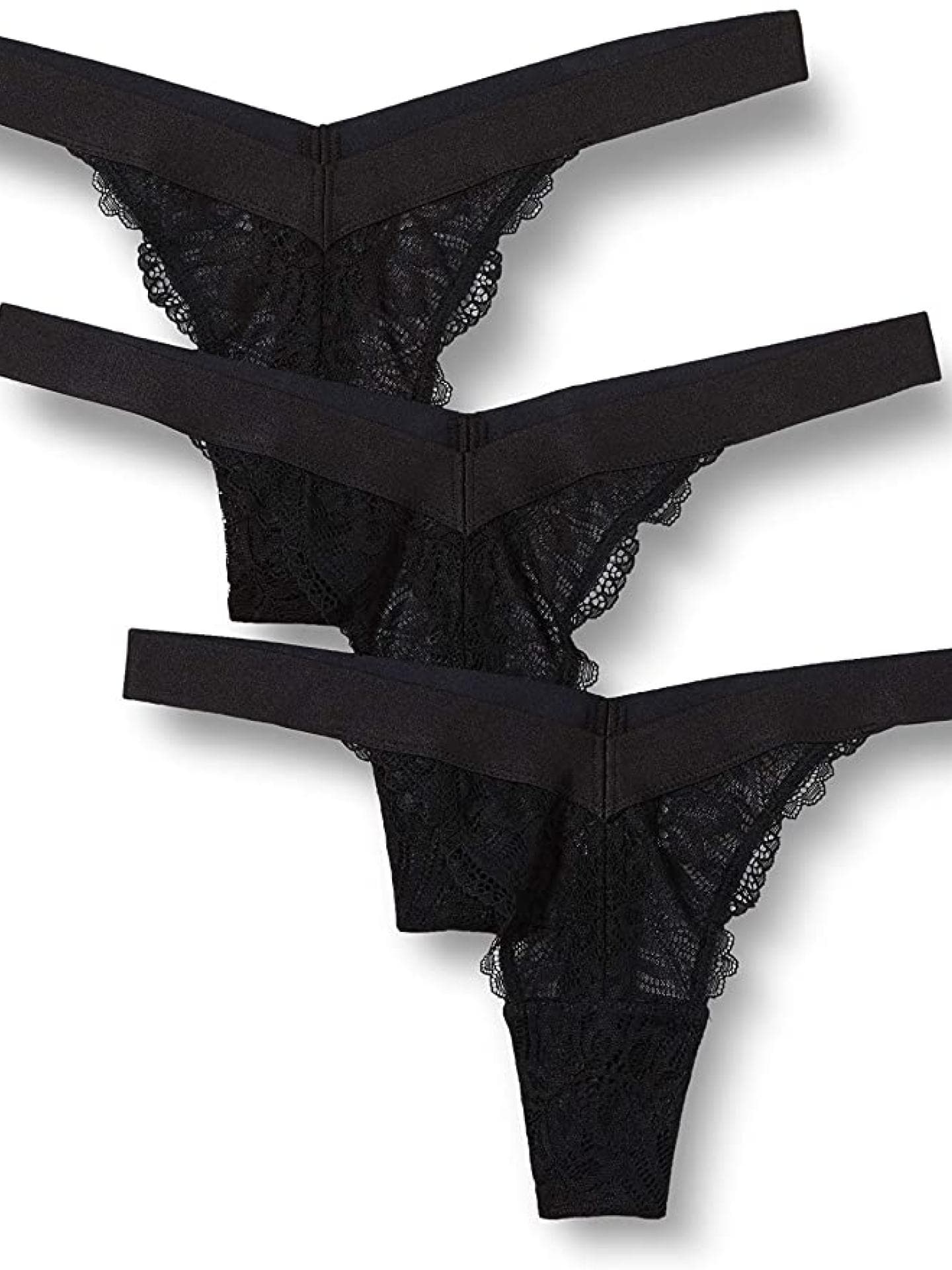 Iris & Lilly Damen Spitzenstring-Unterwäsche