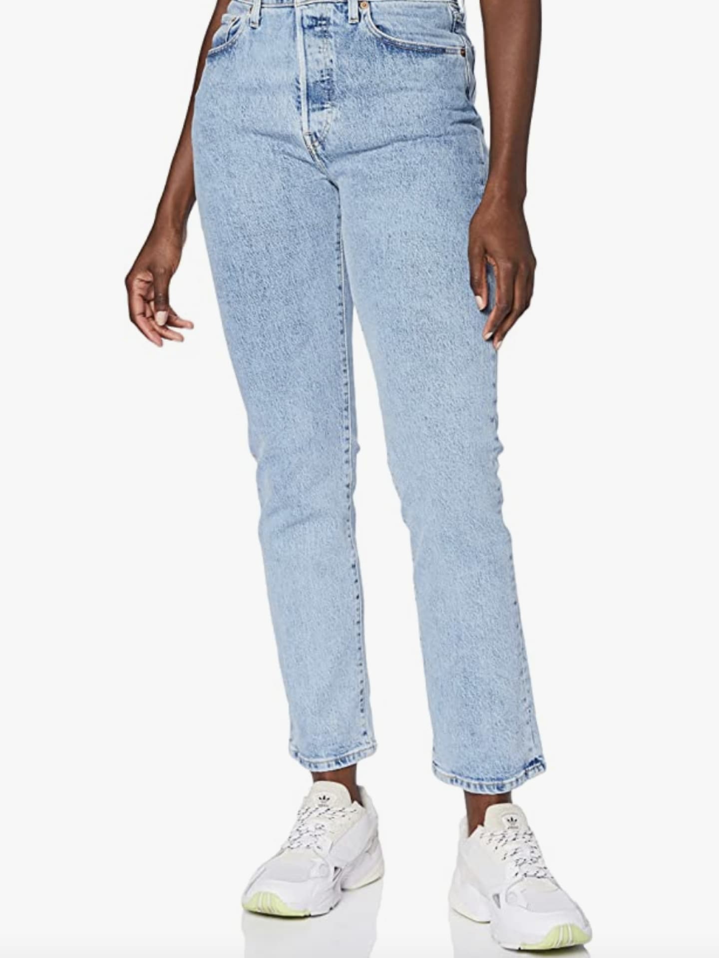 Levi's Damen 501 Crop Samba Tango Surge Pants