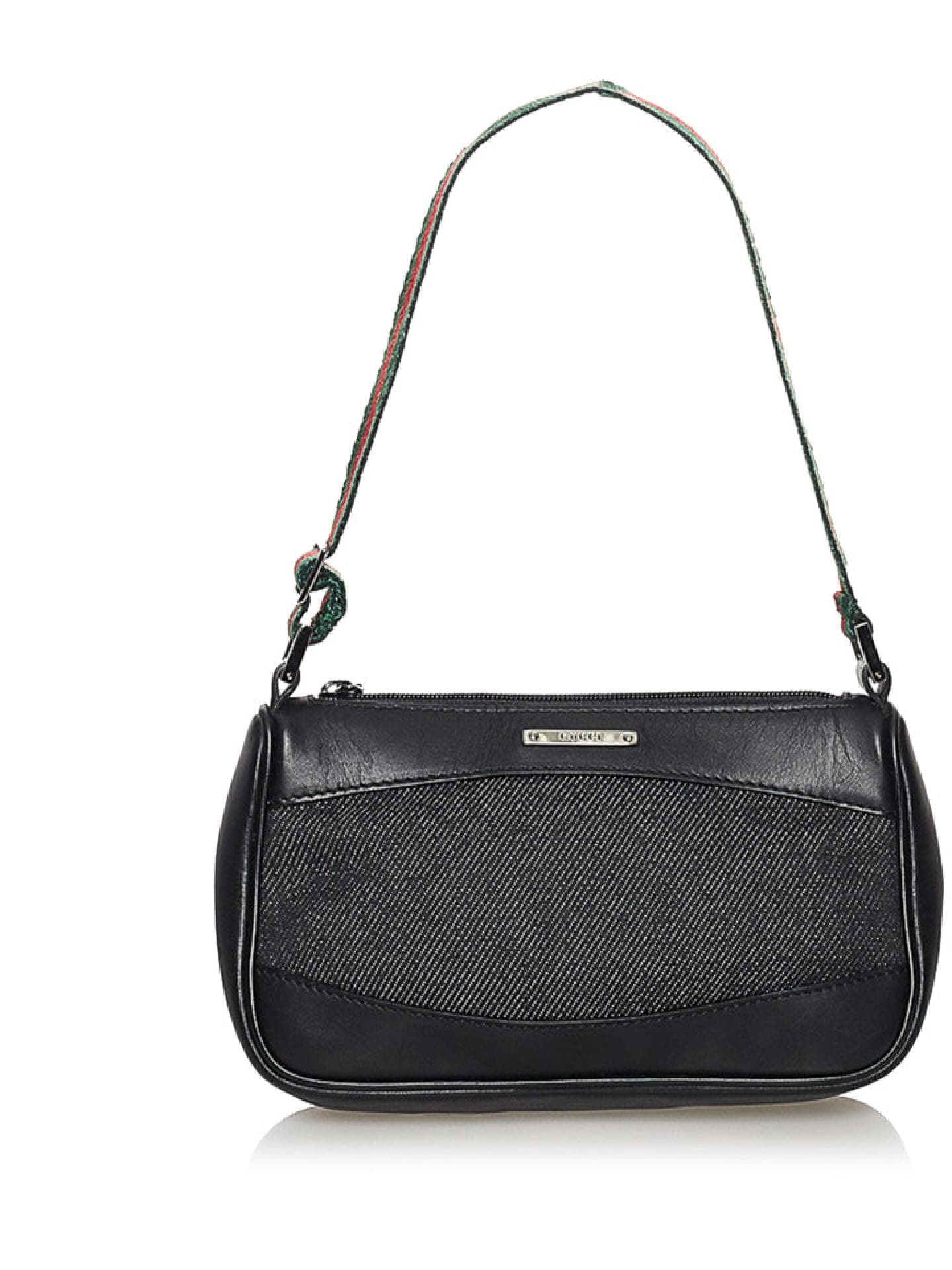Web Denim Baguette Gucci 