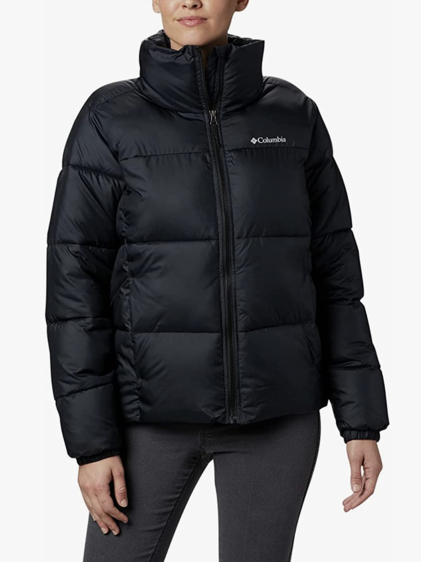 Columbia Damen Puffect Jacket Steppjacke schwarz