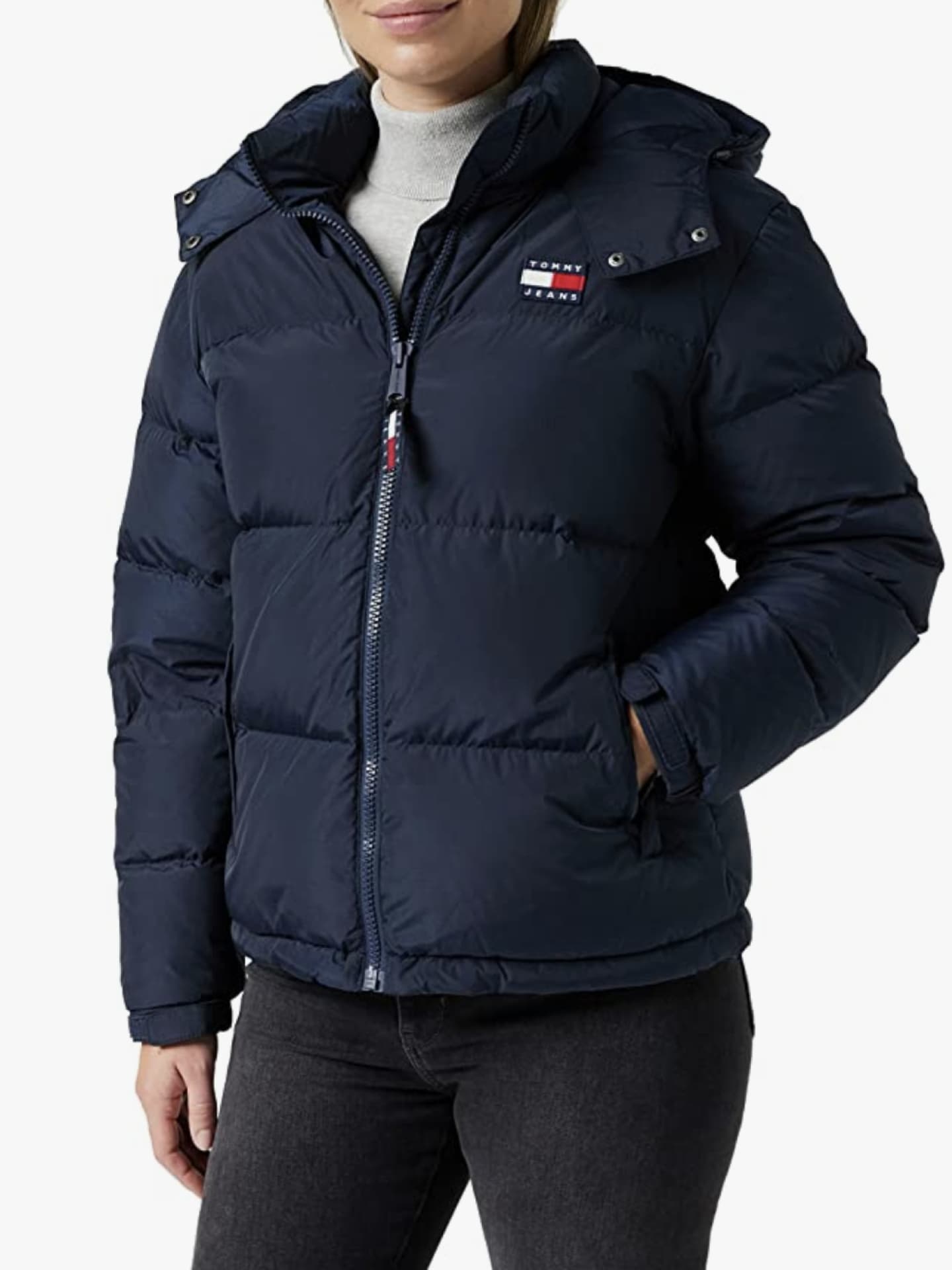Tommy Jeans Damen Tjw Alaska Puffer Gepolsterte Jacken dunkelblau