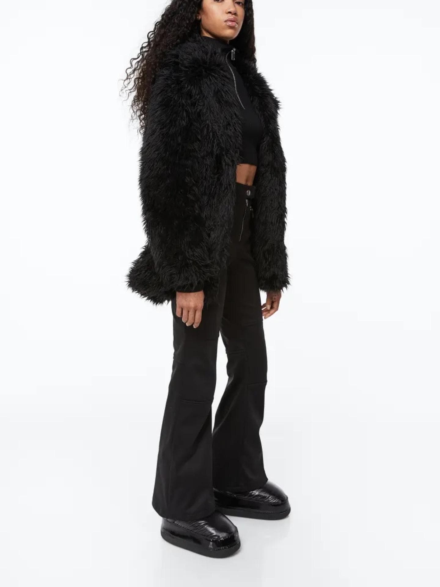 Schwarze Jacke H&M