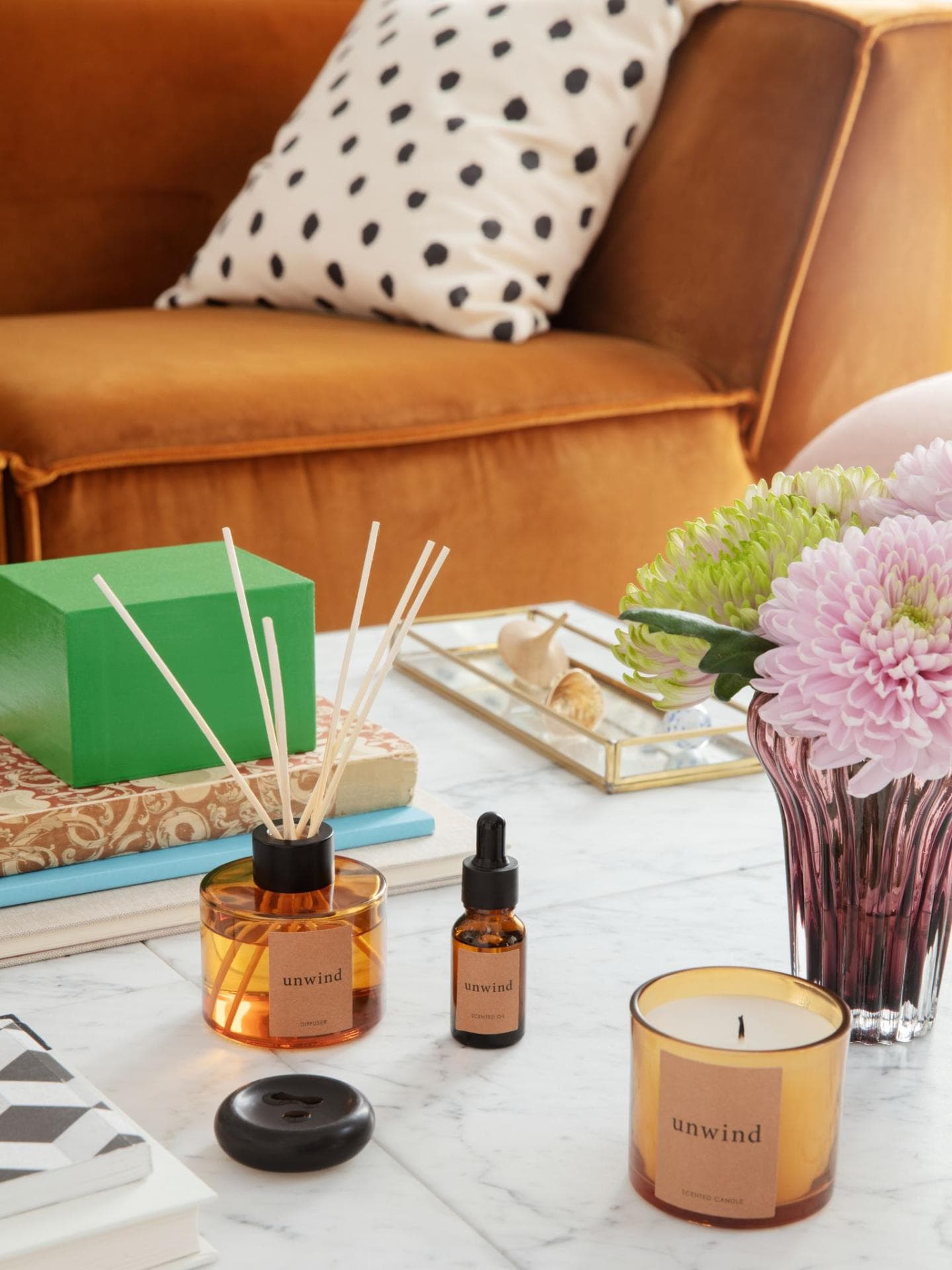 Raumduft-Set H&M Home Unwind orange