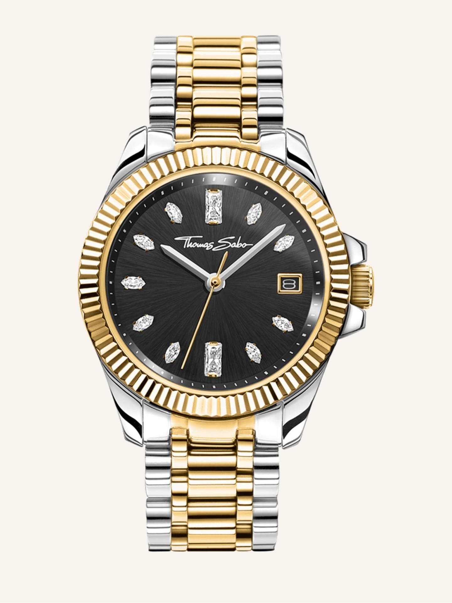 THOMAS SABO gold silber Uhr