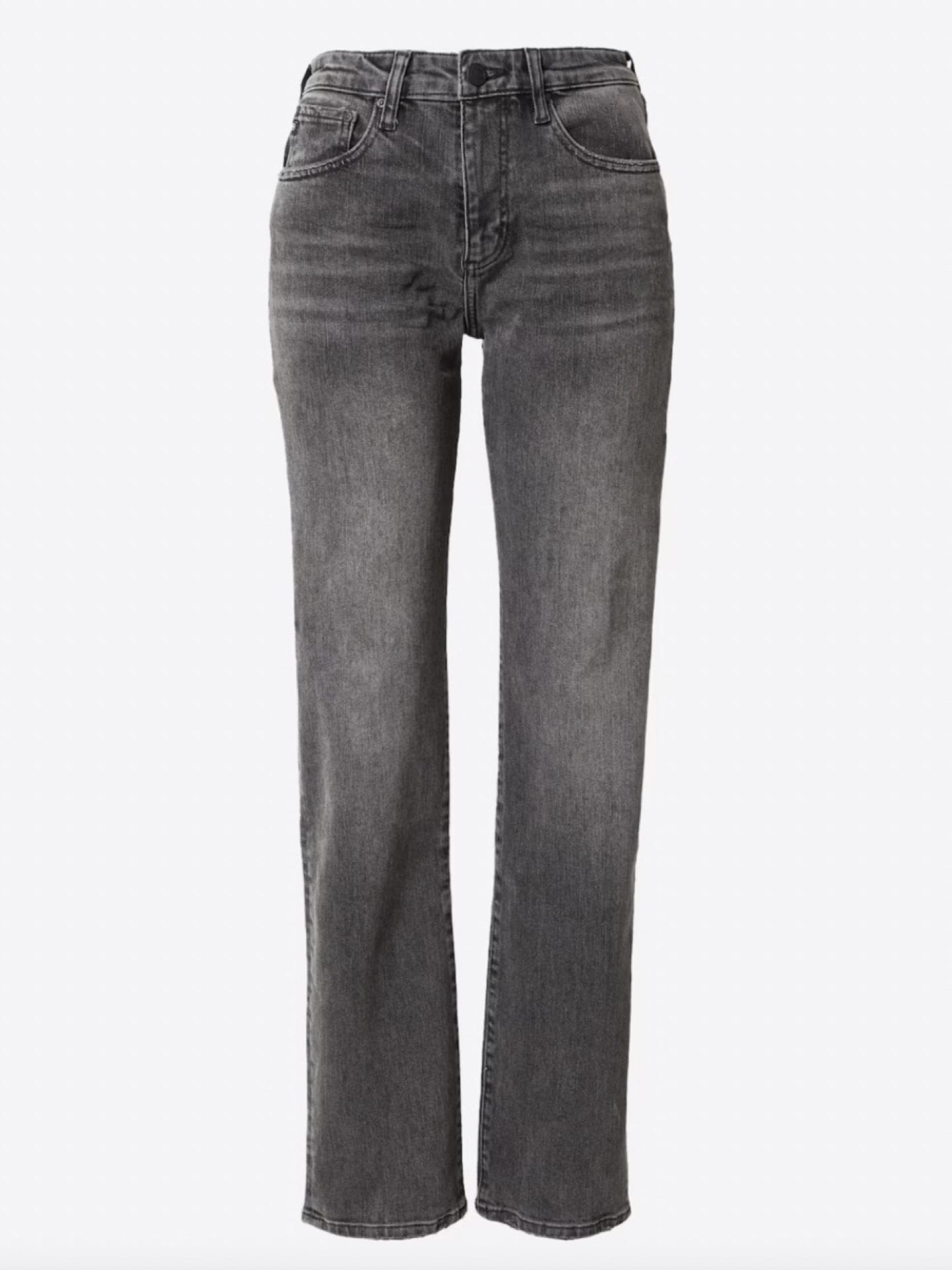 Graue Straight Leg Jeans von AG Jeans