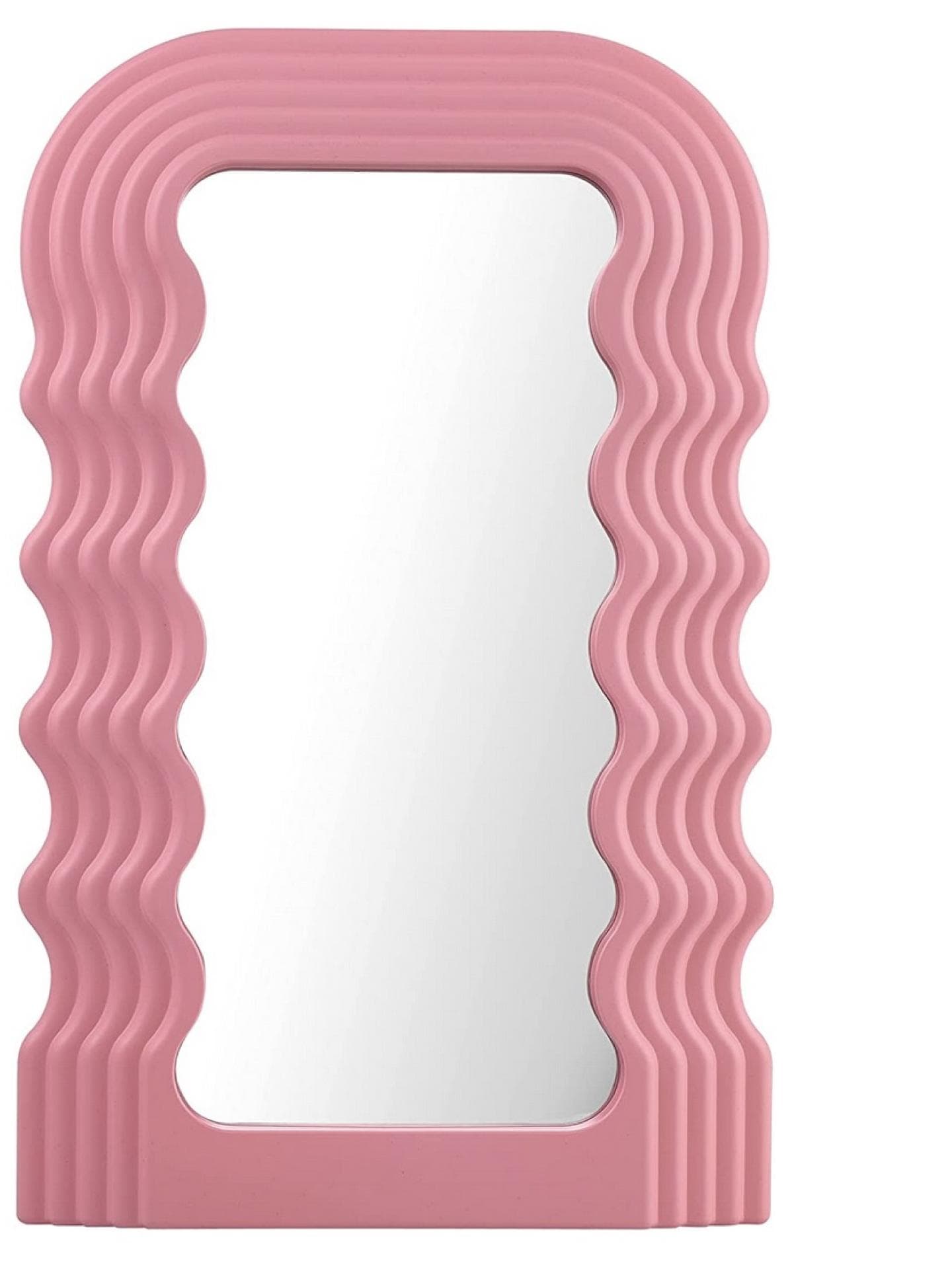 Ästhetischer Wellenspiegel in Rosa von Funerom über Amazon