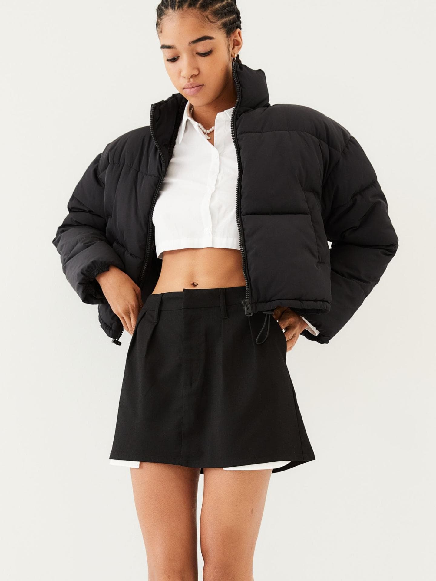 Minirock schwarz H&M