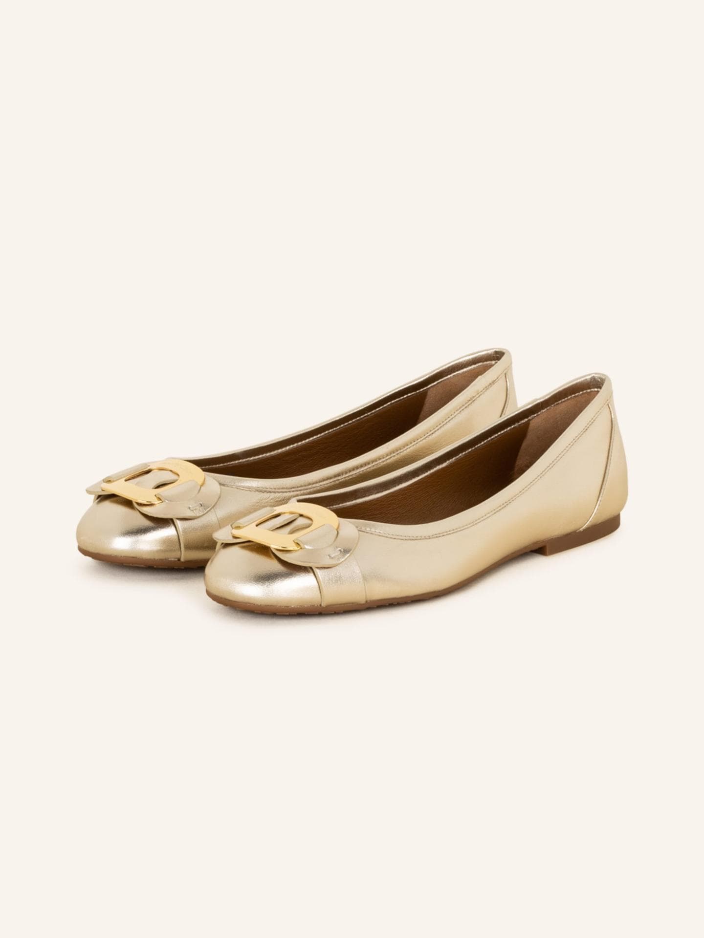 Goldene Ballerinas Chany von See by Chloé über Breuninger