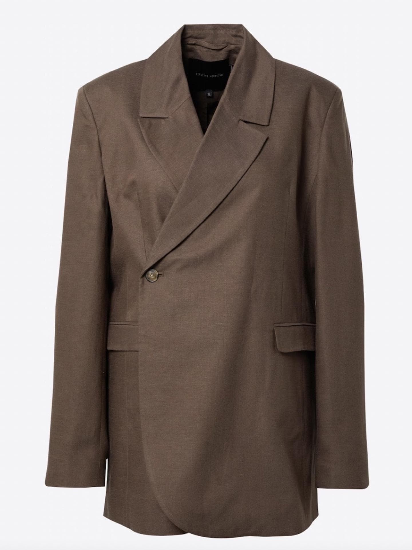 Blazer 'Lillith' in Dunkelbraun mit seitlichem Knopfverschluss von Birgitte Herskind über ABOUT YOU
