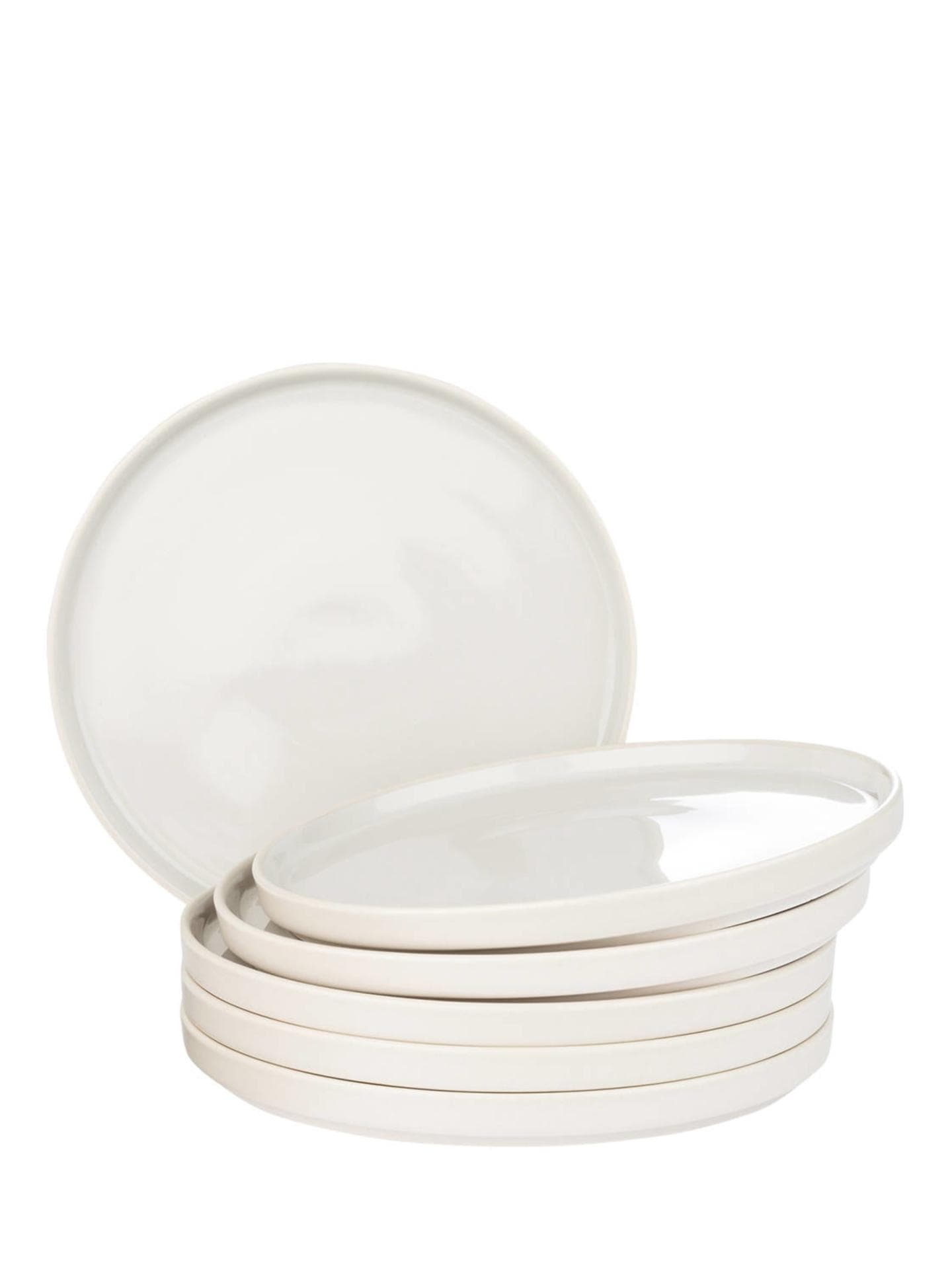 6er-Set Dessertteller aus Steinzeug in Weiß von Blomus über Breuninger, ca. 78 Euro