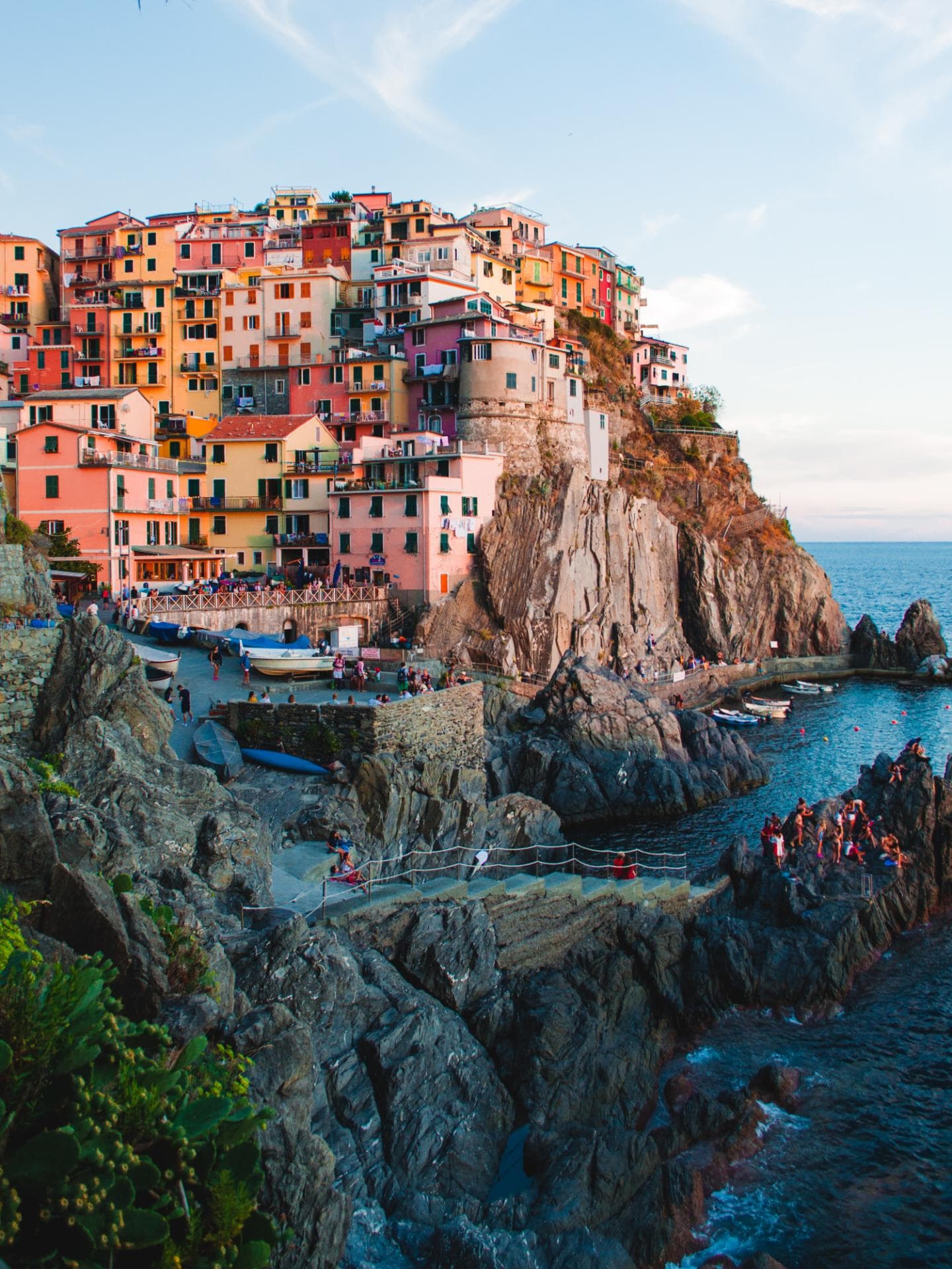Manarola Italien Stadt 