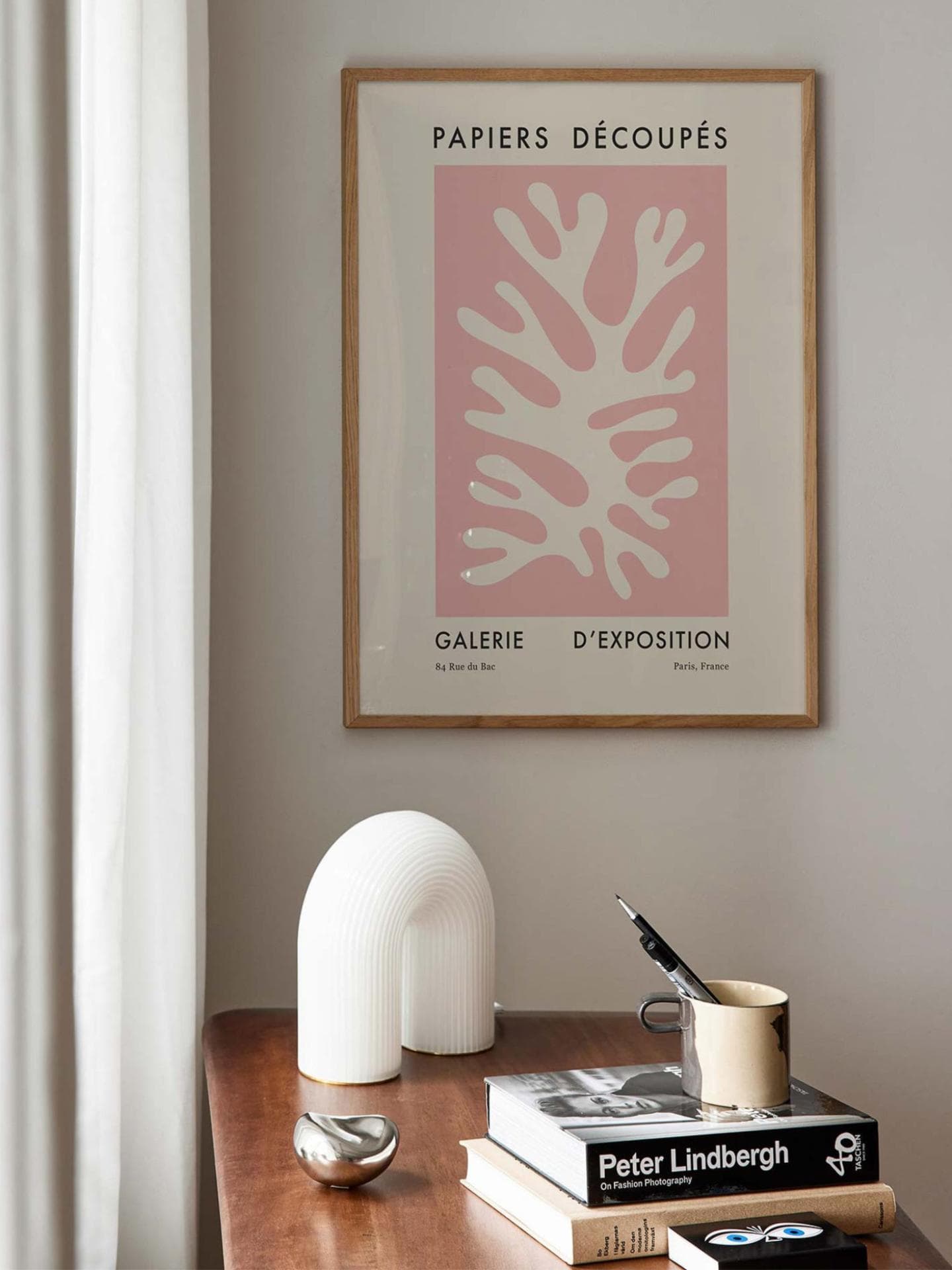 Papiers Découpés Beige Poster von Postery über H&M, ca. 30 Euro