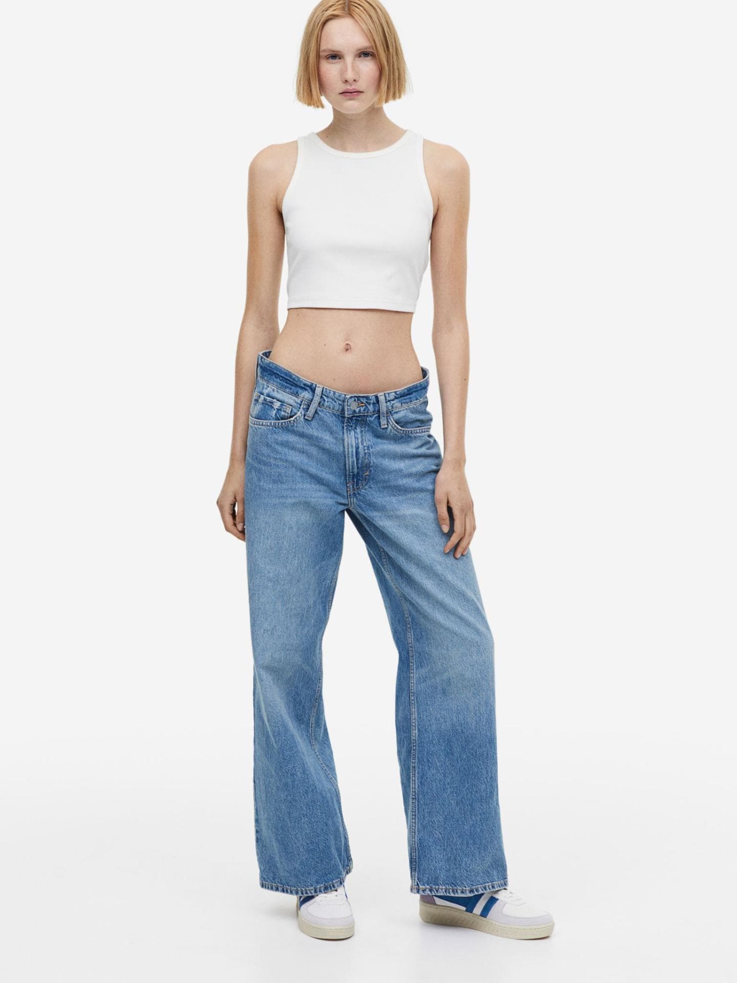 Grandslam Trident von Gola im Retro-Look mit farblichen Highlights über H&M, ca. 105 Euro
