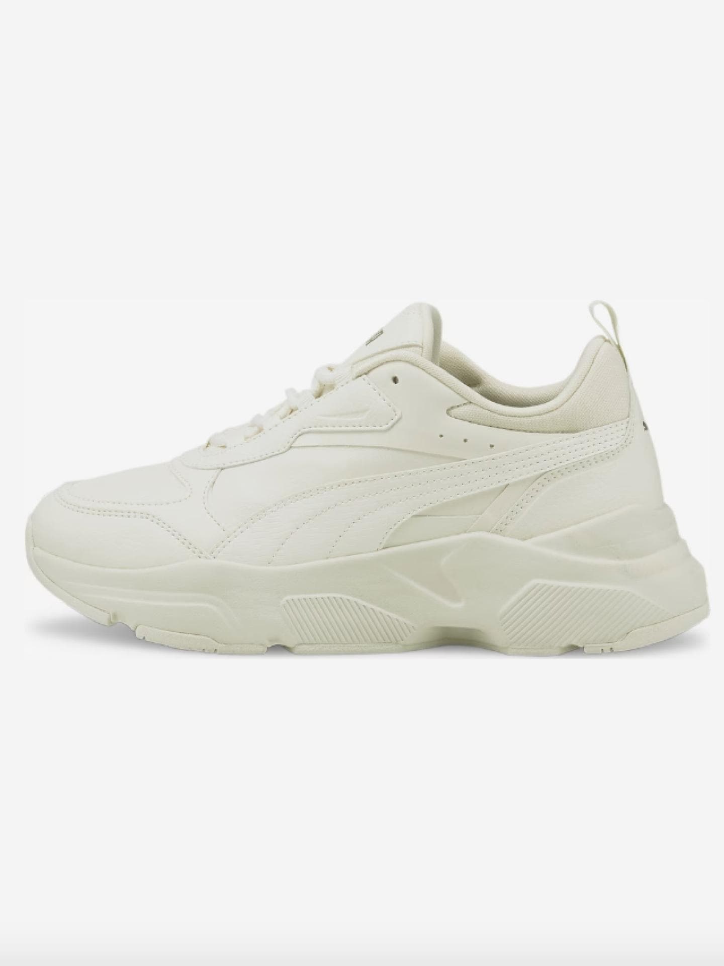 Cremeweißer Sneaker von Puma