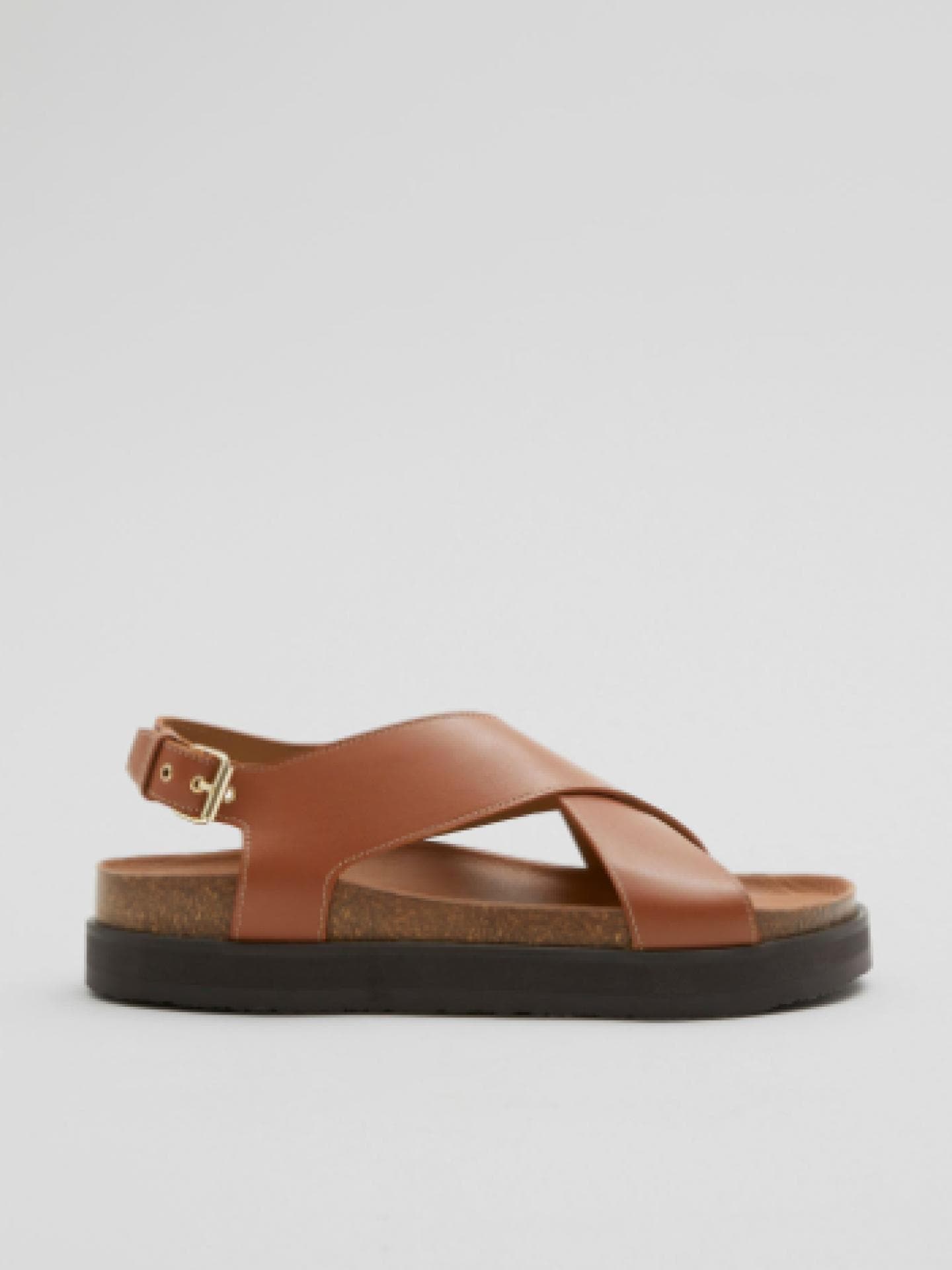 Braune Sandalen
