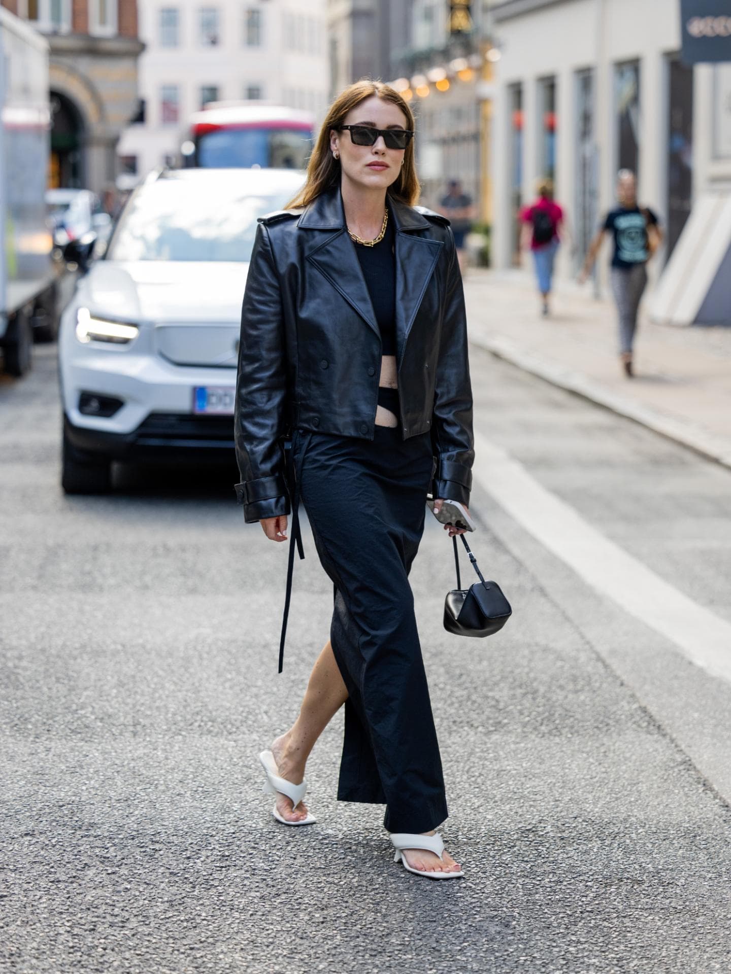 Streetstyle mit Maxi-Rock