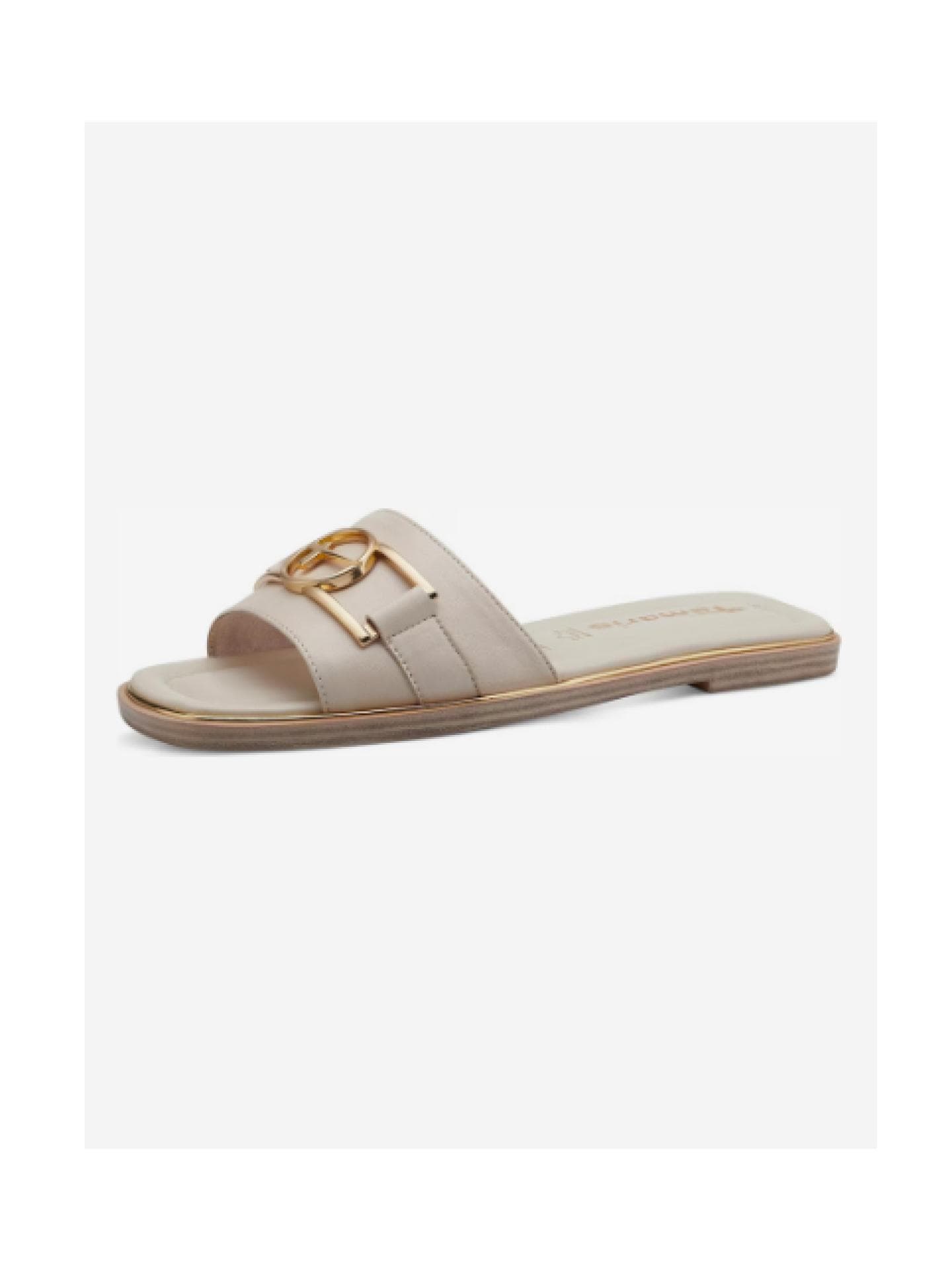 Beige Sandalen