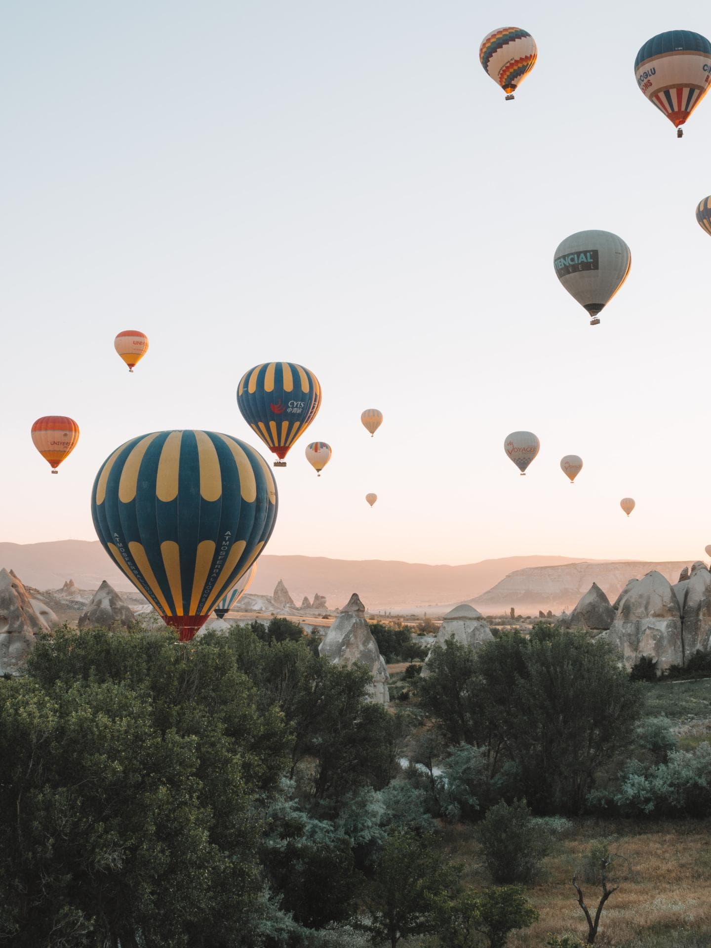 Heißluftballons Kappadokien