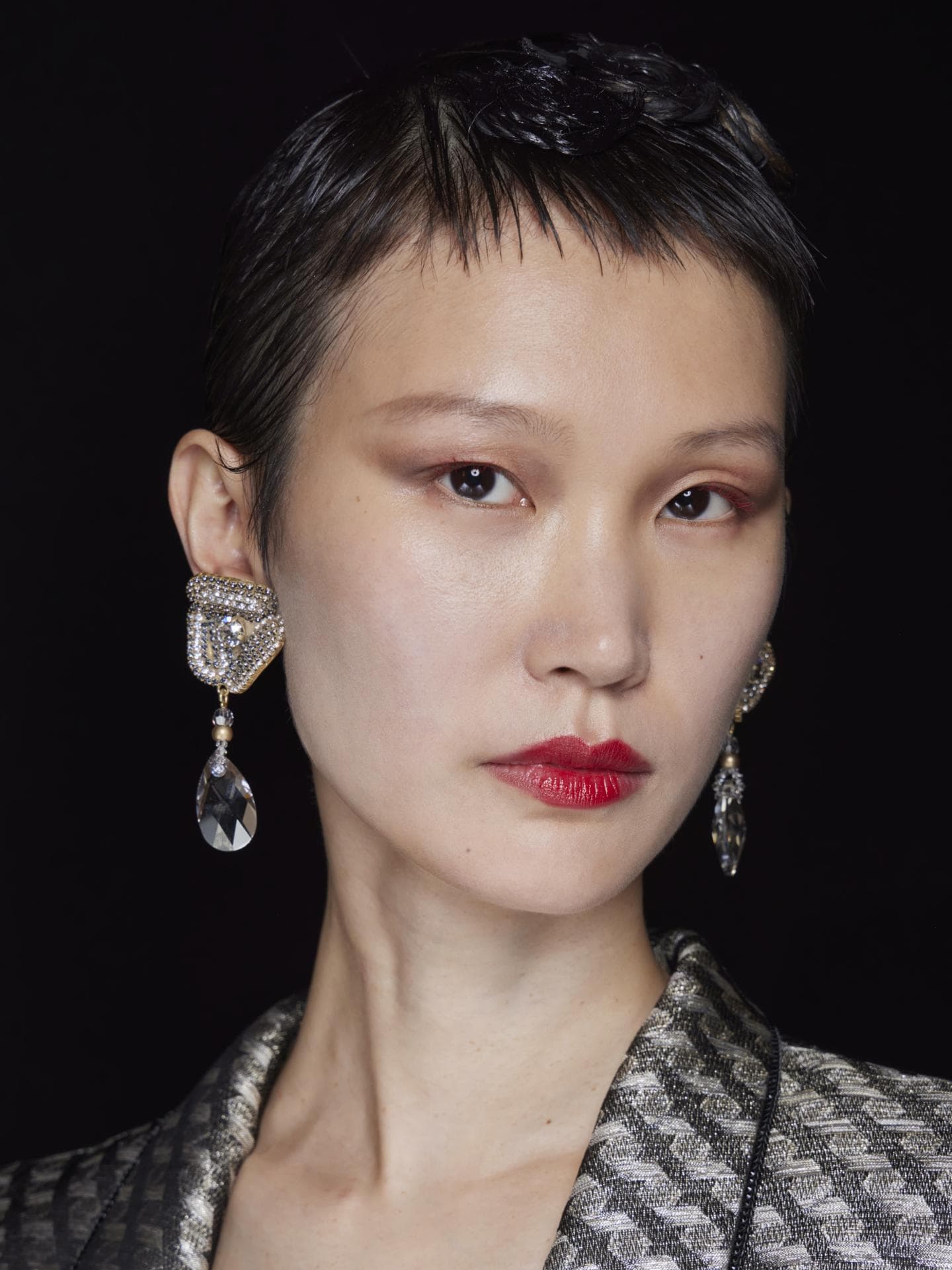 Pixie Cut Frisuren Model mit Pixie Cut Frisur