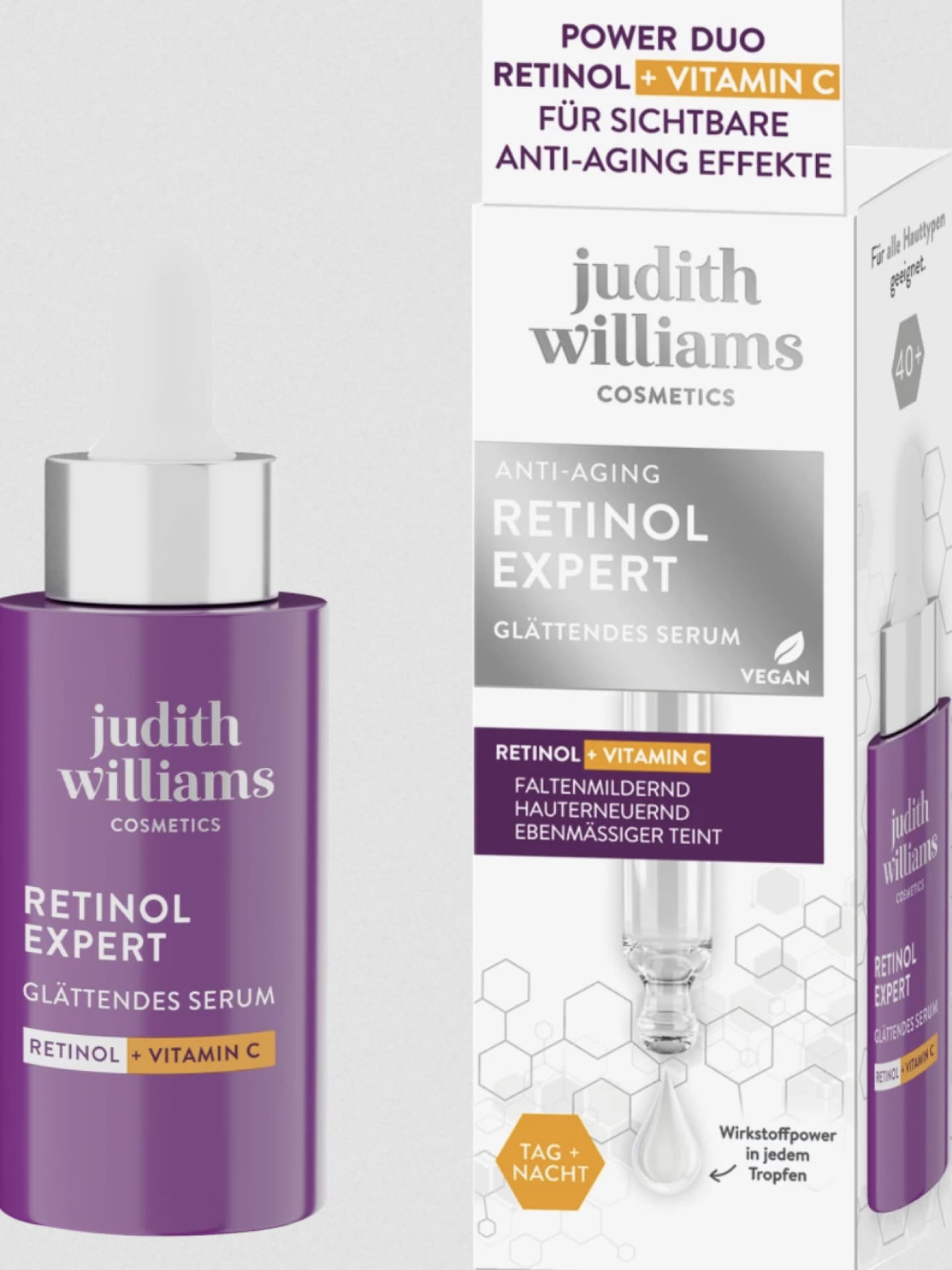 Serum Retinol Expert von Judith Williams über DM, ca. 17 Euro