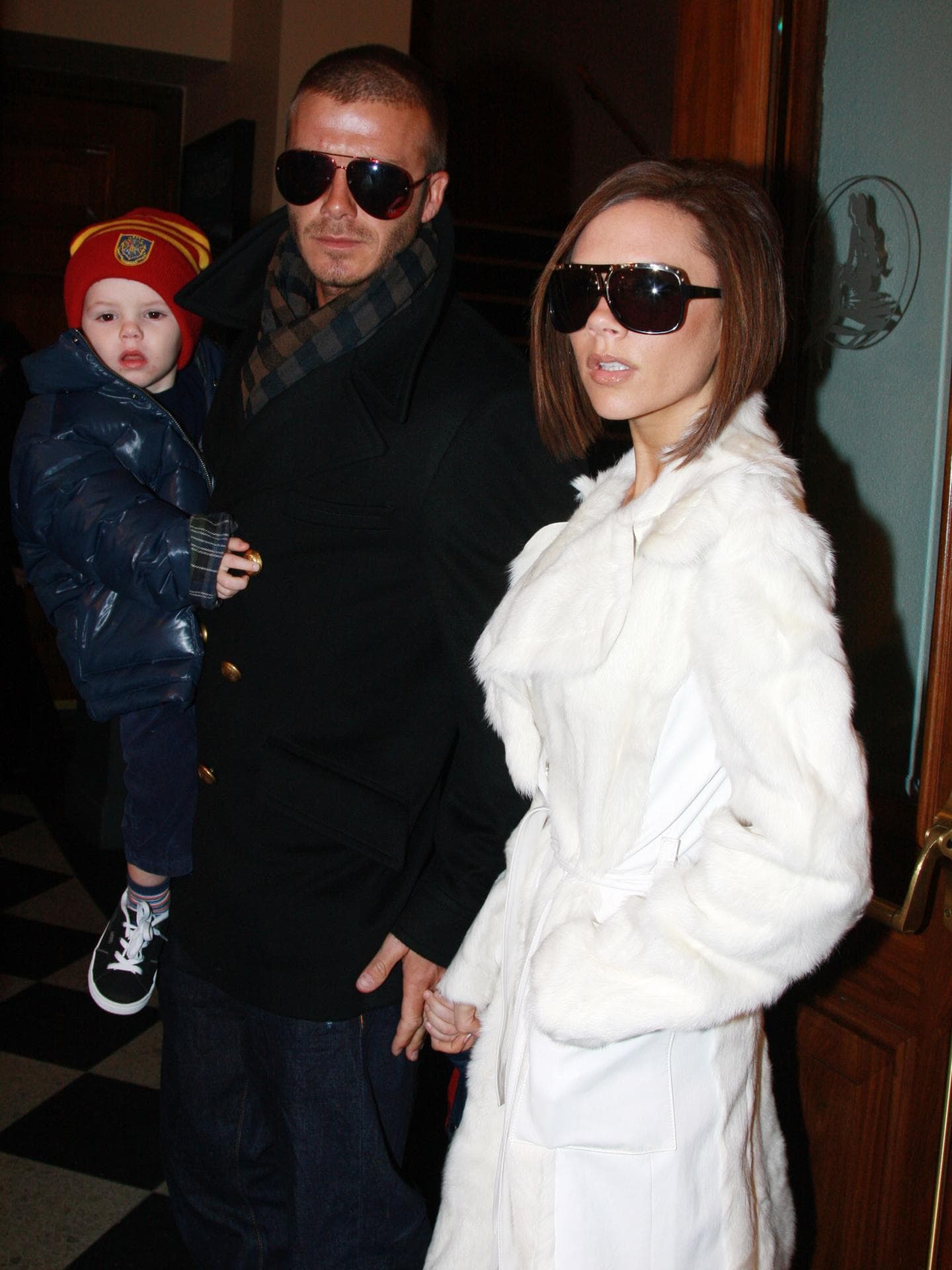 Beckhams 2008 Februar