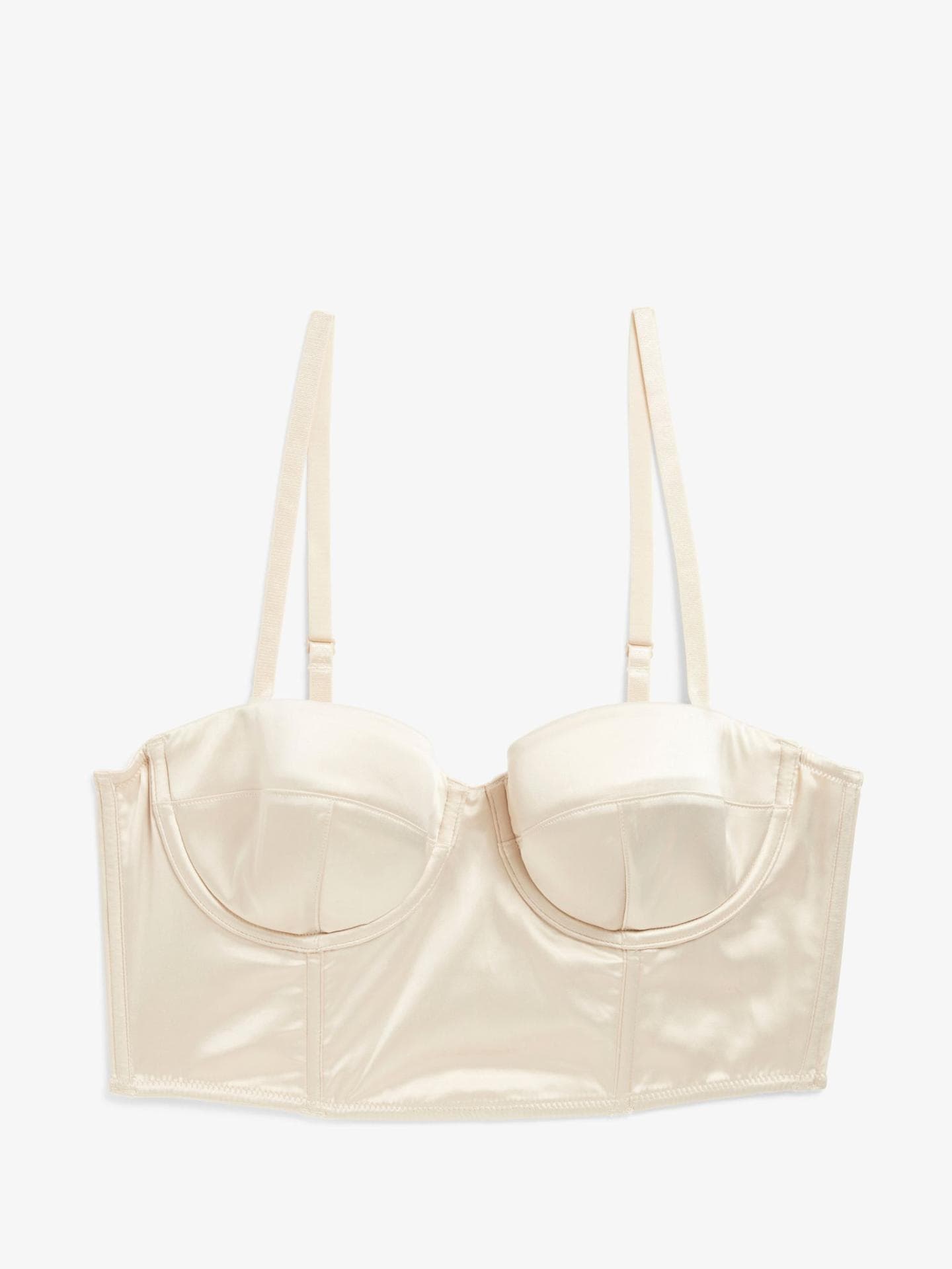Bustier-BH aus Satin Monki
