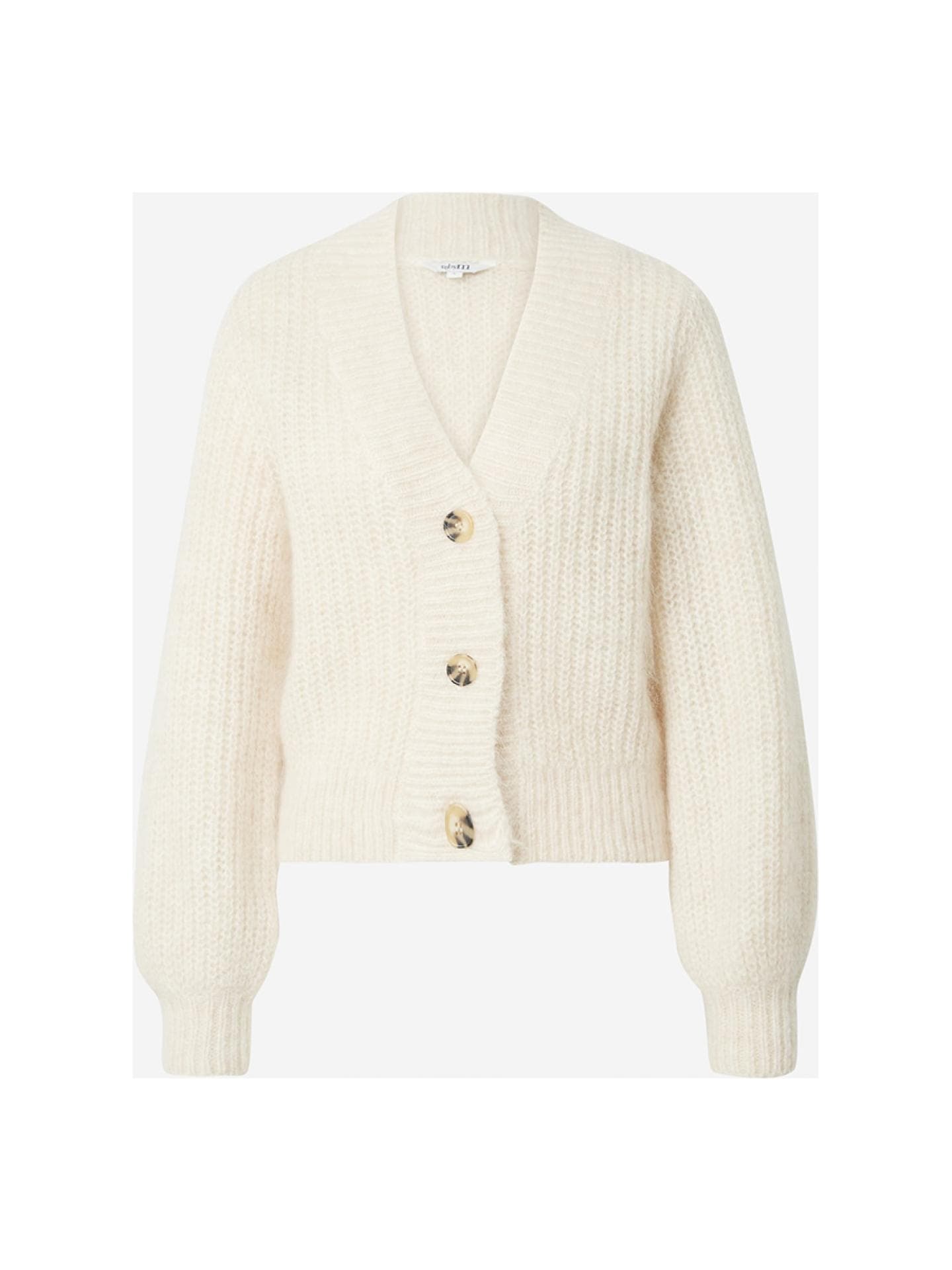 Cremefarbener Cardigan von mbym