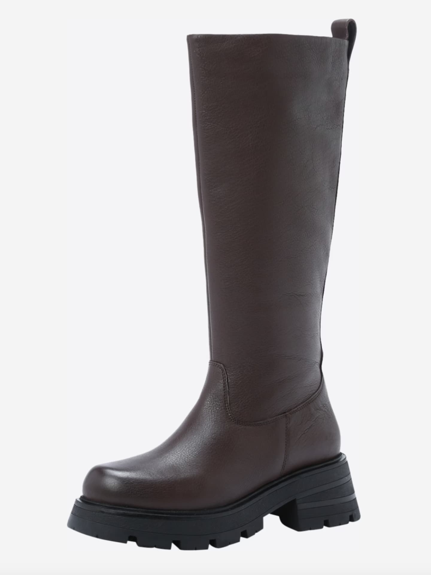 dunkelbraune kniehohe Stiefel von About You