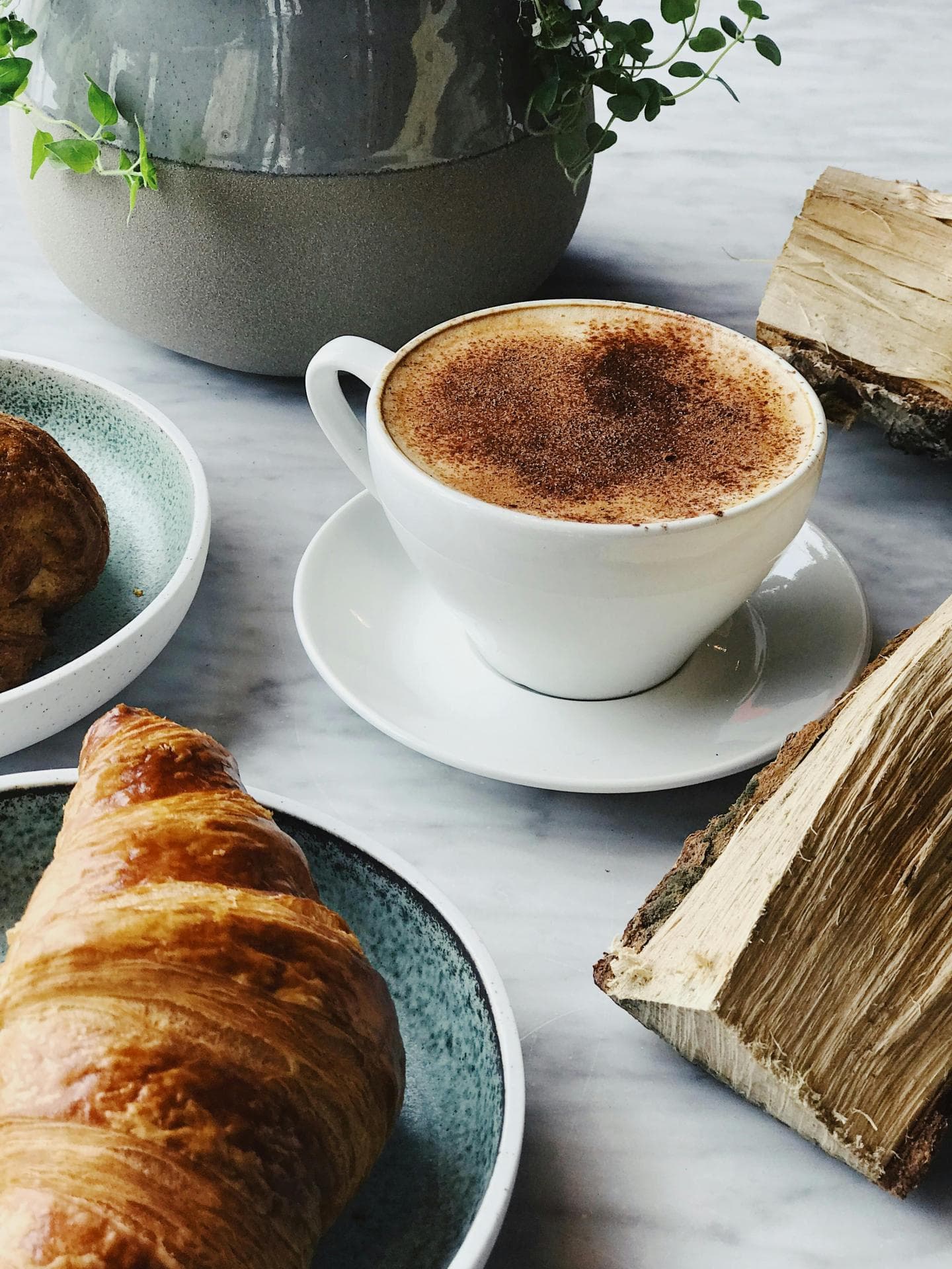Kaffee und Frühstück